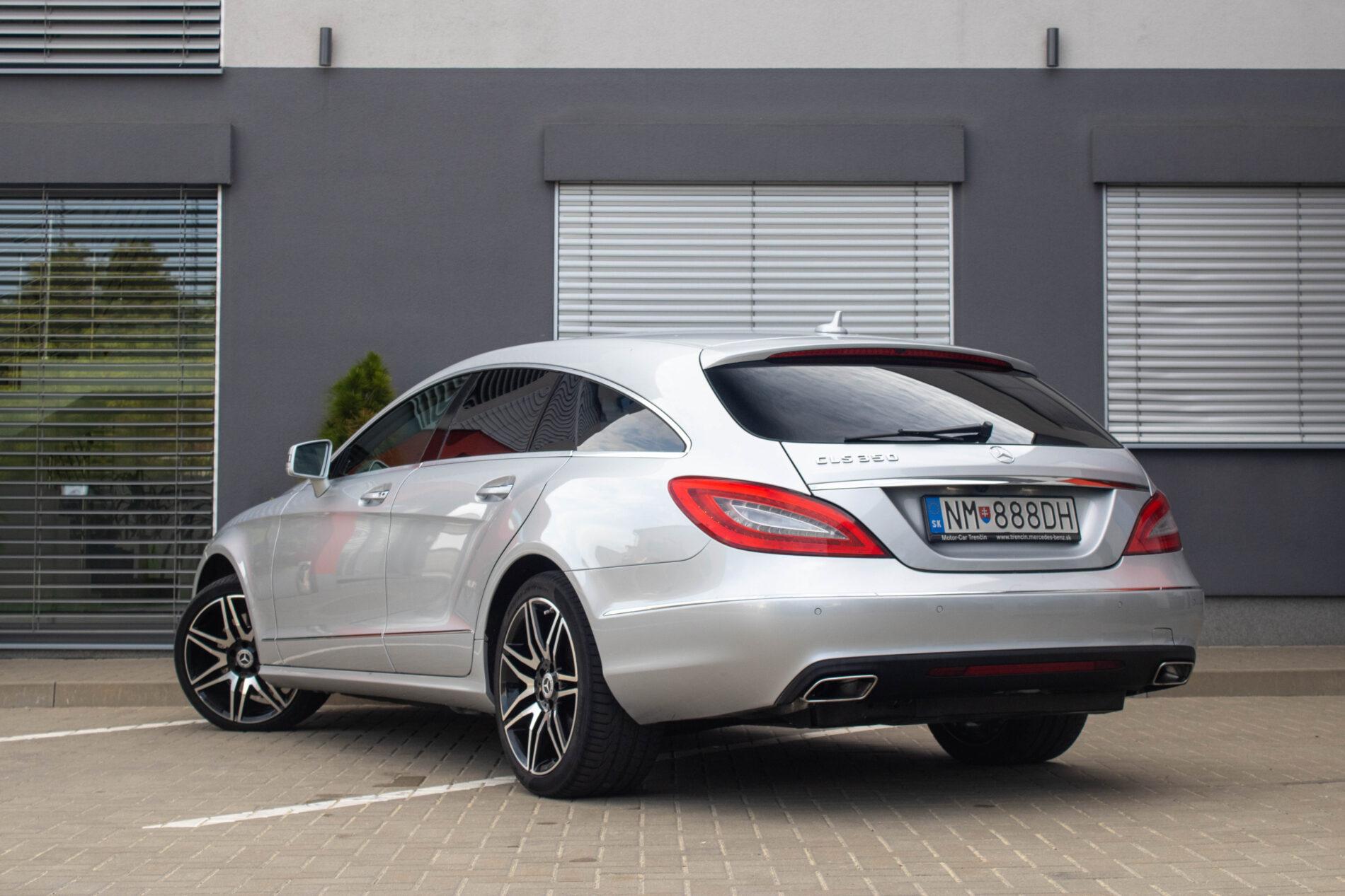 2013 Mercedes-Benz CLS 350 CDI, šedá kombi, 256 400 km