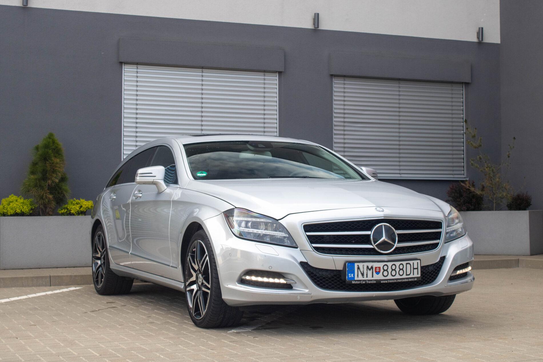 2013 Mercedes-Benz CLS 350 CDI, šedá kombi, 256 400 km