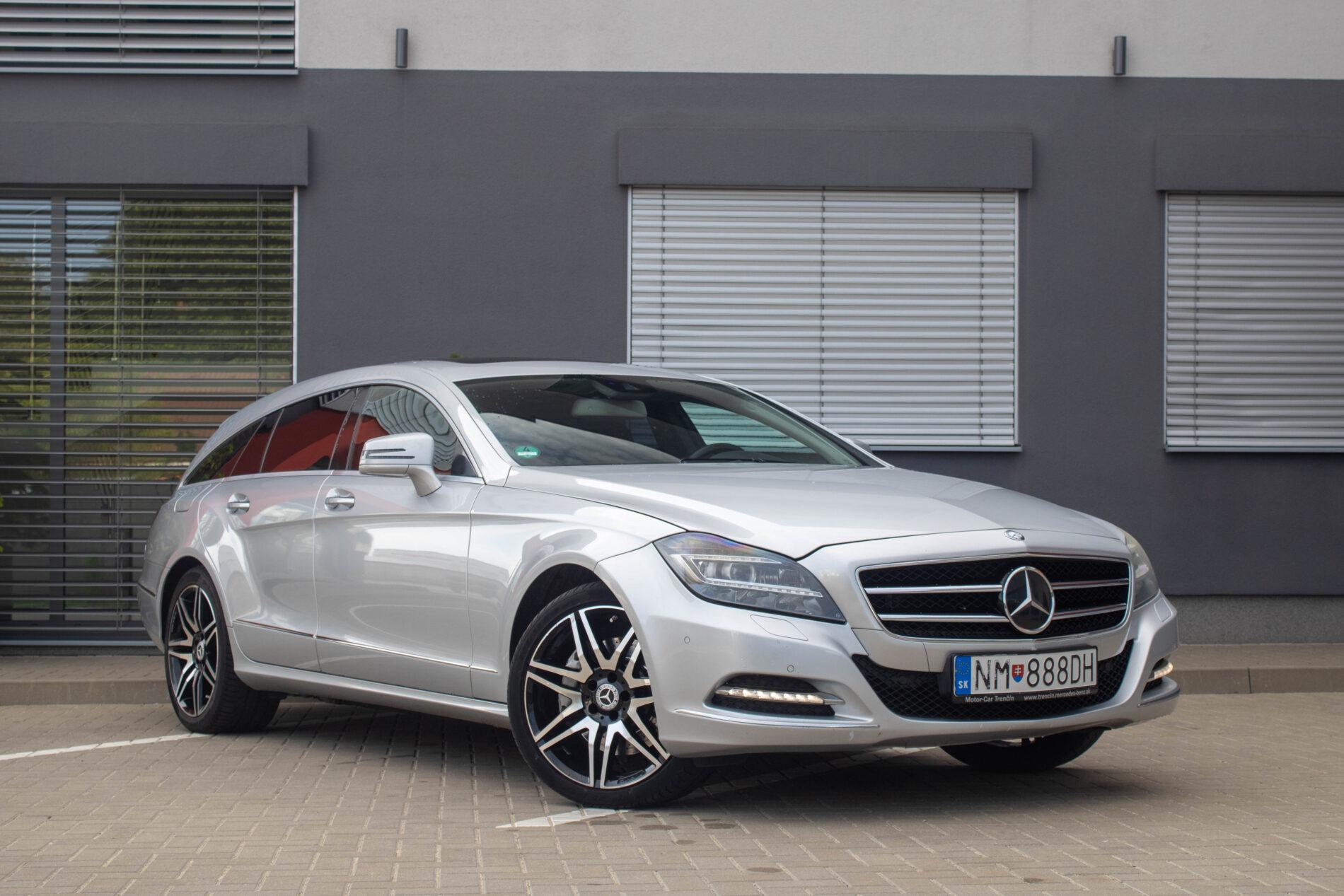 2013 Mercedes-Benz CLS 350 CDI, šedá kombi, 256 400 km