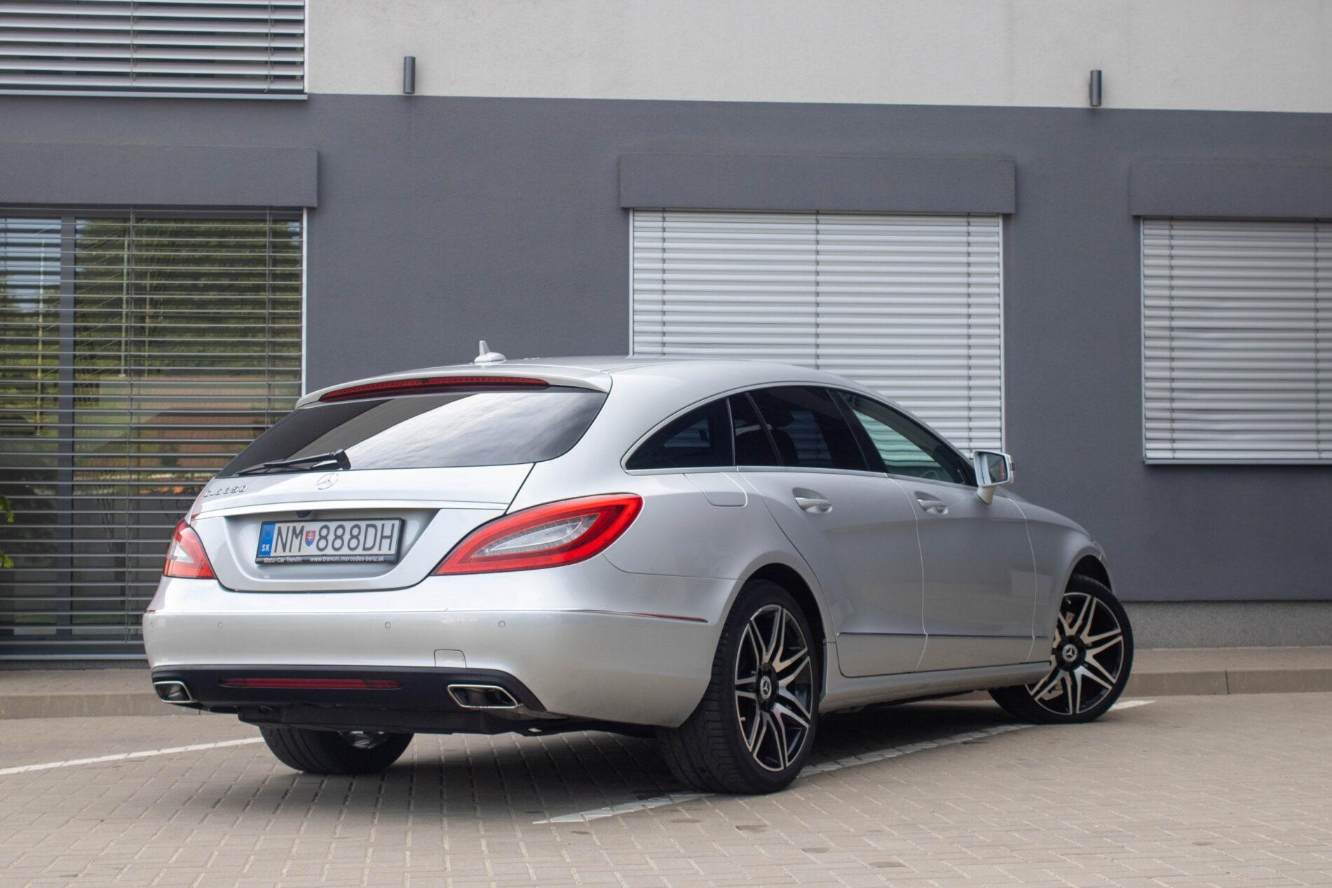 2013 Mercedes-Benz CLS 350 CDI, šedá kombi, 256 400 km