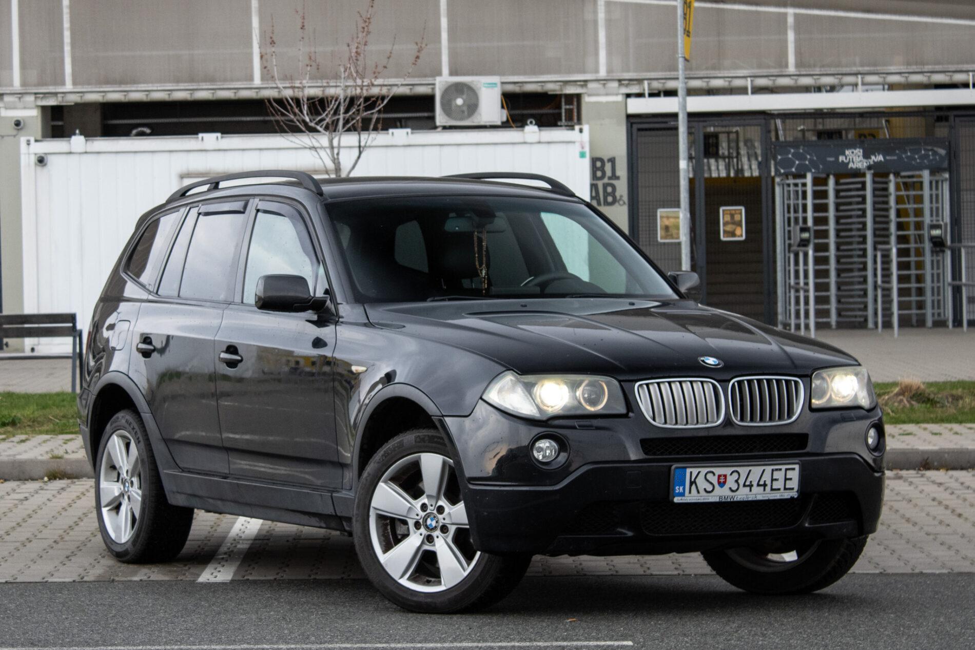 2008 BMW X3 35d, černá suv, 273 392 km