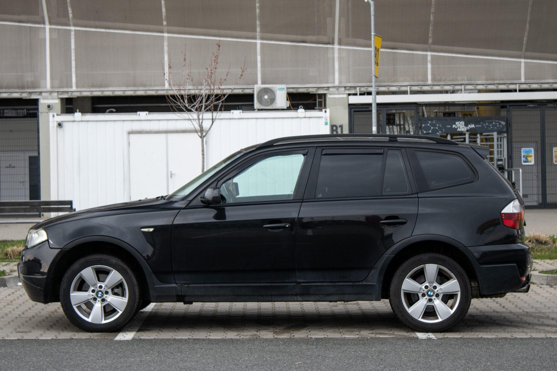 2008 BMW X3 35d, černá suv, 273 392 km