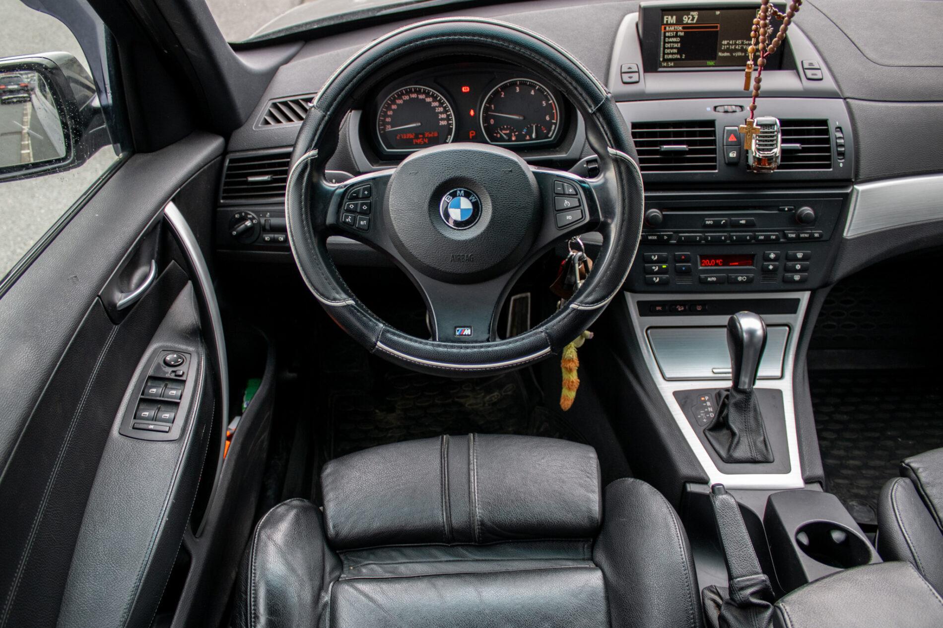 2008 BMW X3 35d, černá suv, 273 392 km