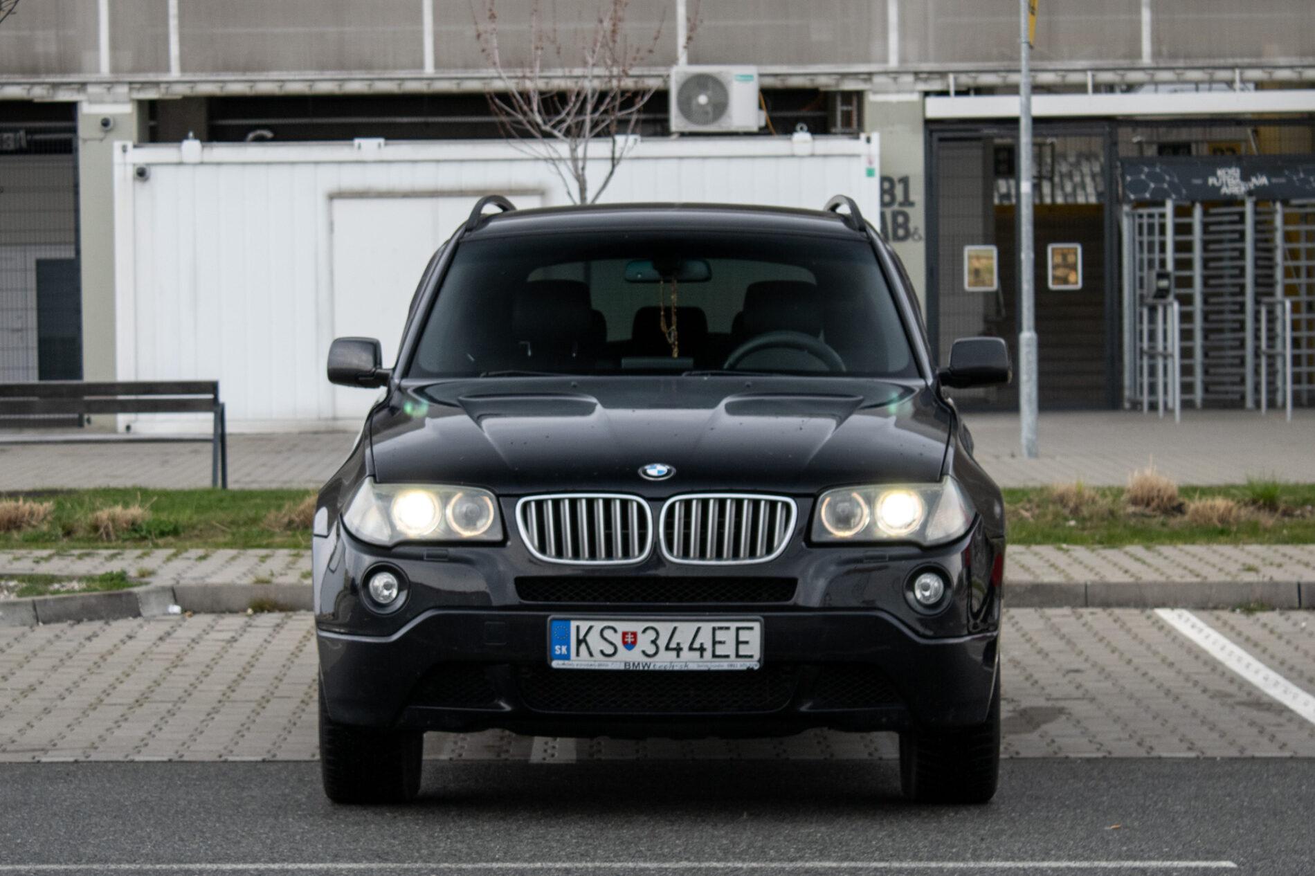 2008 BMW X3 35d, černá suv, 273 392 km