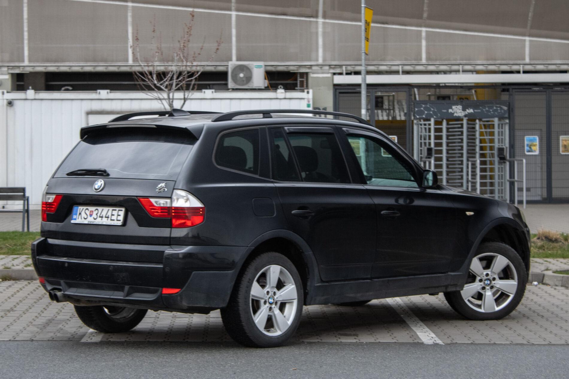 2008 BMW X3 35d, černá suv, 273 392 km