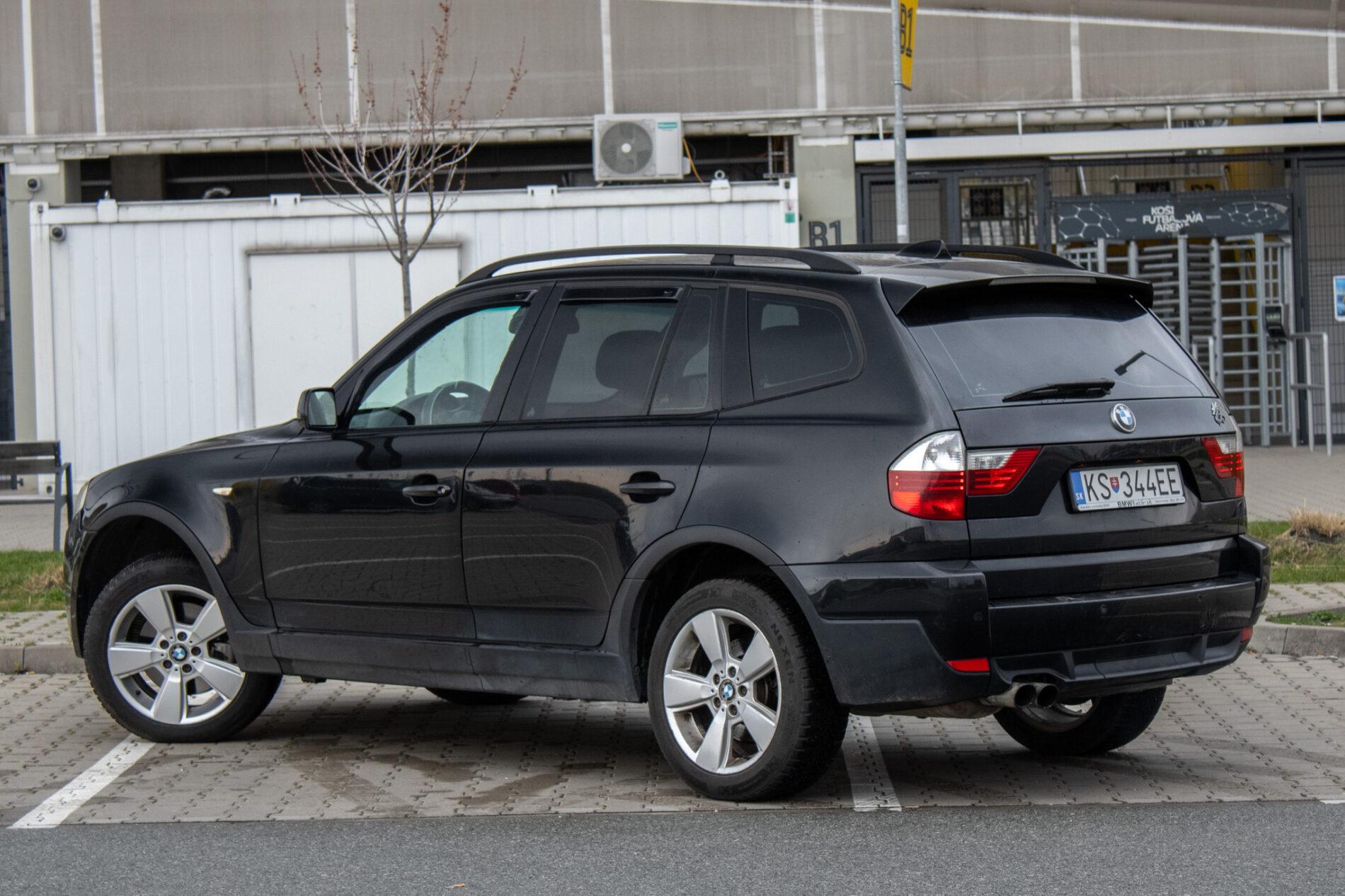 2008 BMW X3 35d, černá suv, 273 392 km
