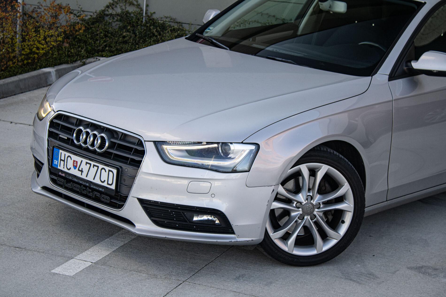 2012 AUDI A4, stříbrná kombi, 191 100 km