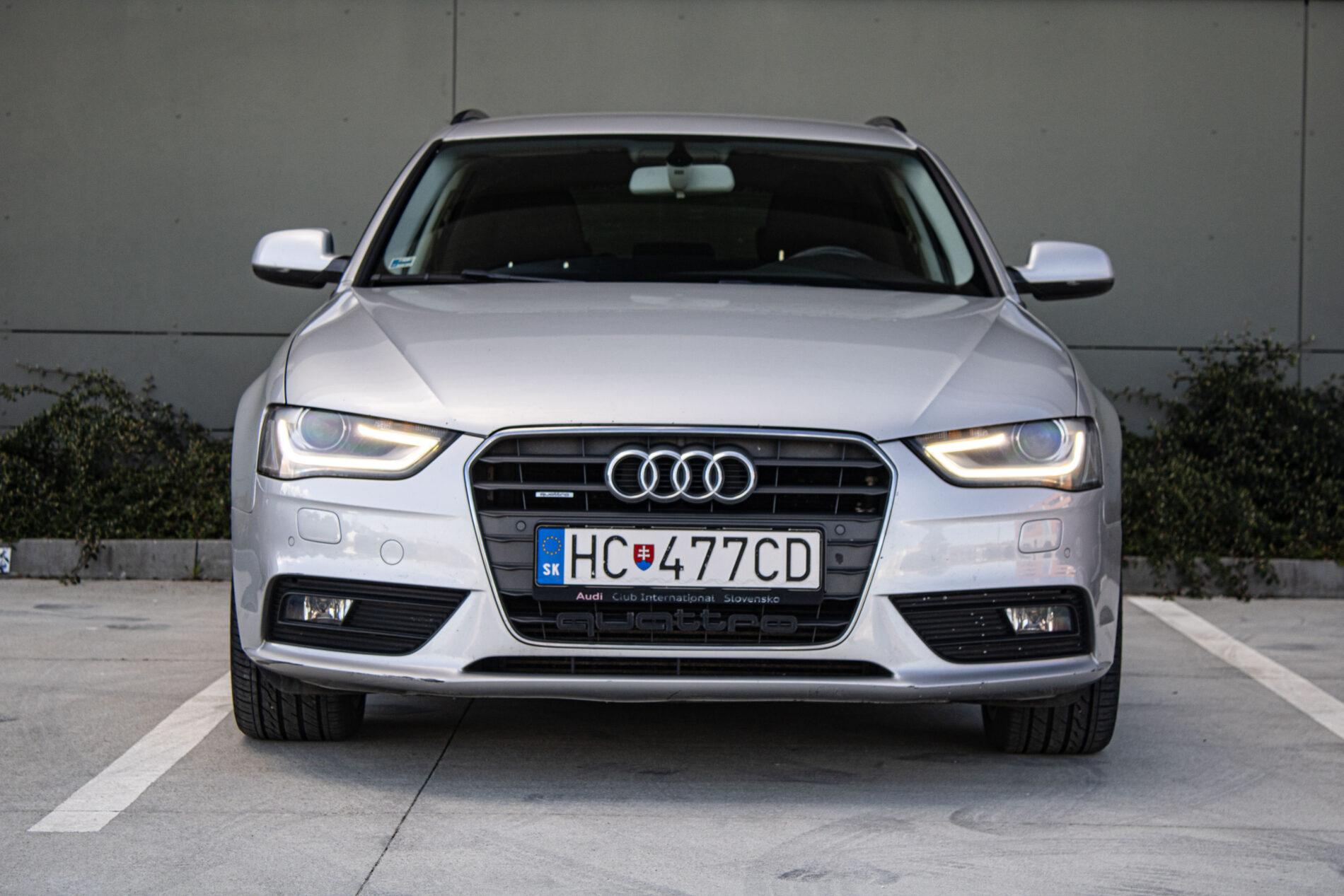 2012 AUDI A4, stříbrná kombi, 191 100 km