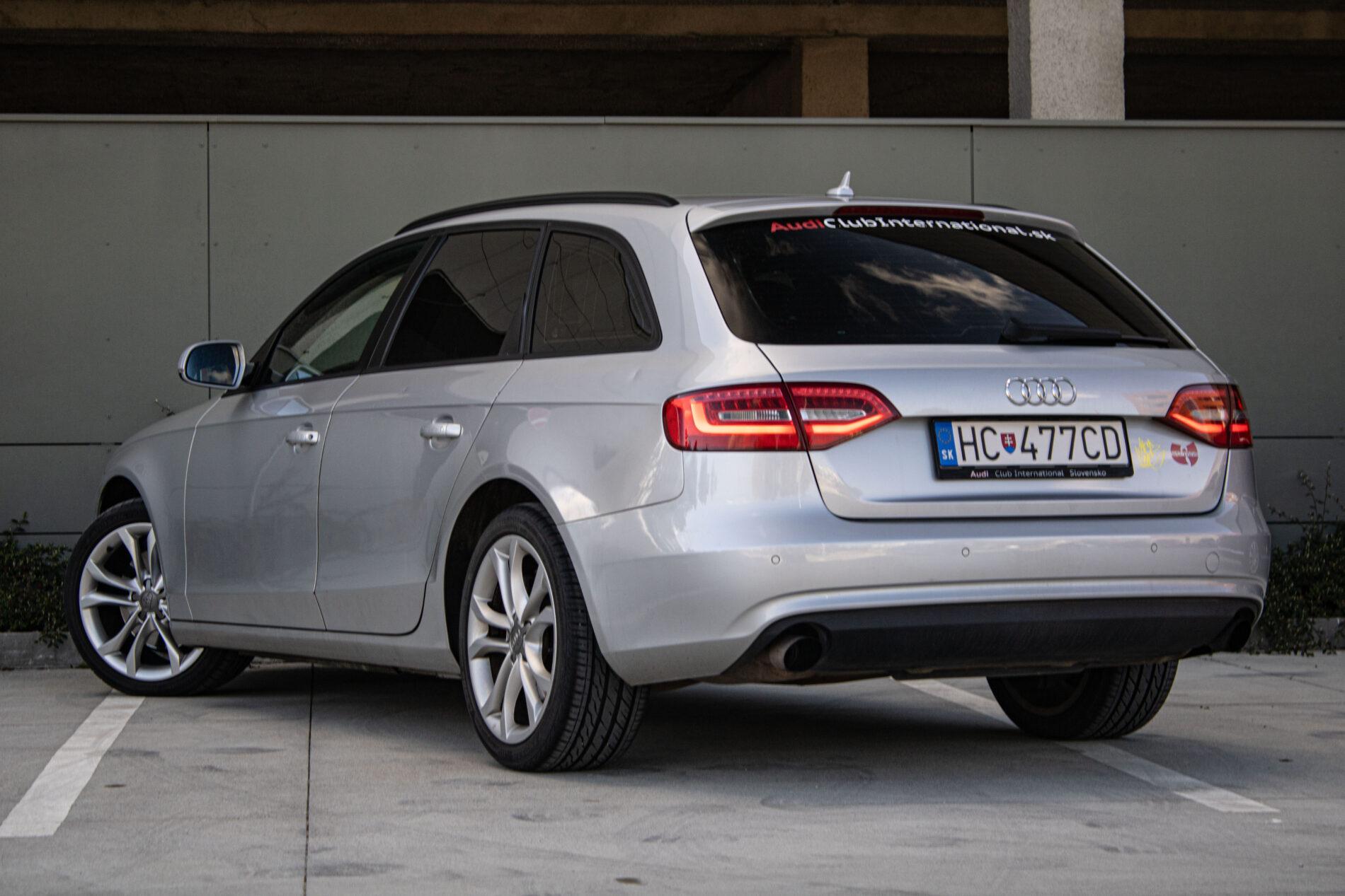 2012 AUDI A4, stříbrná kombi, 191 100 km