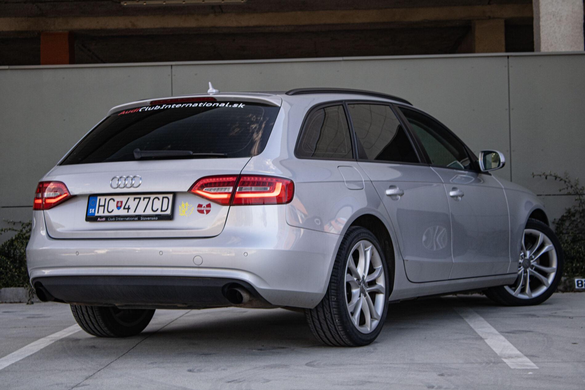 2012 AUDI A4, stříbrná kombi, 191 100 km