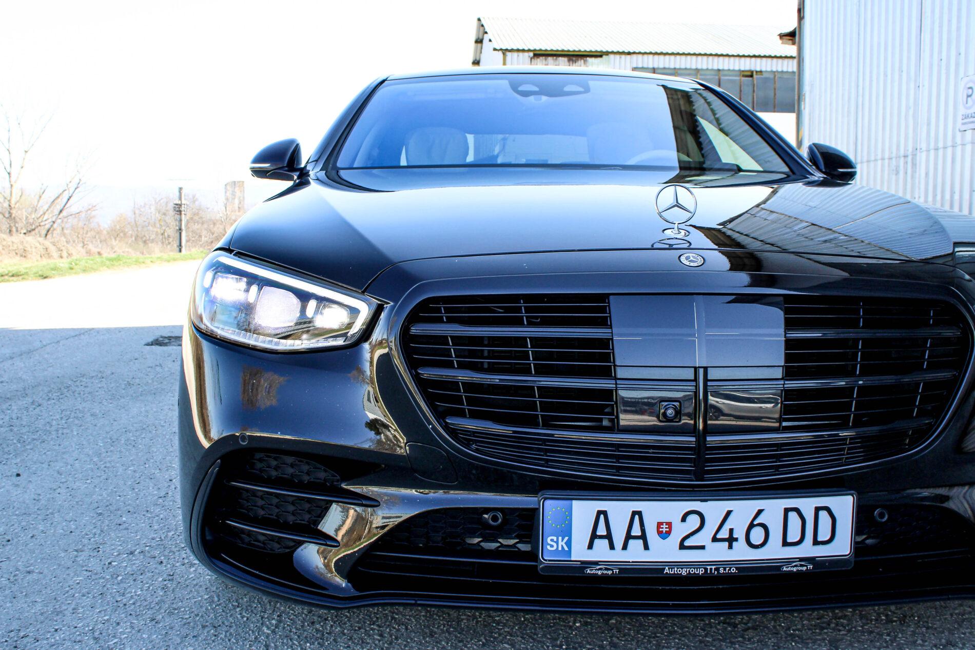 2021 Mercedes-Benz S 400d, černá sedan, 82 099 km