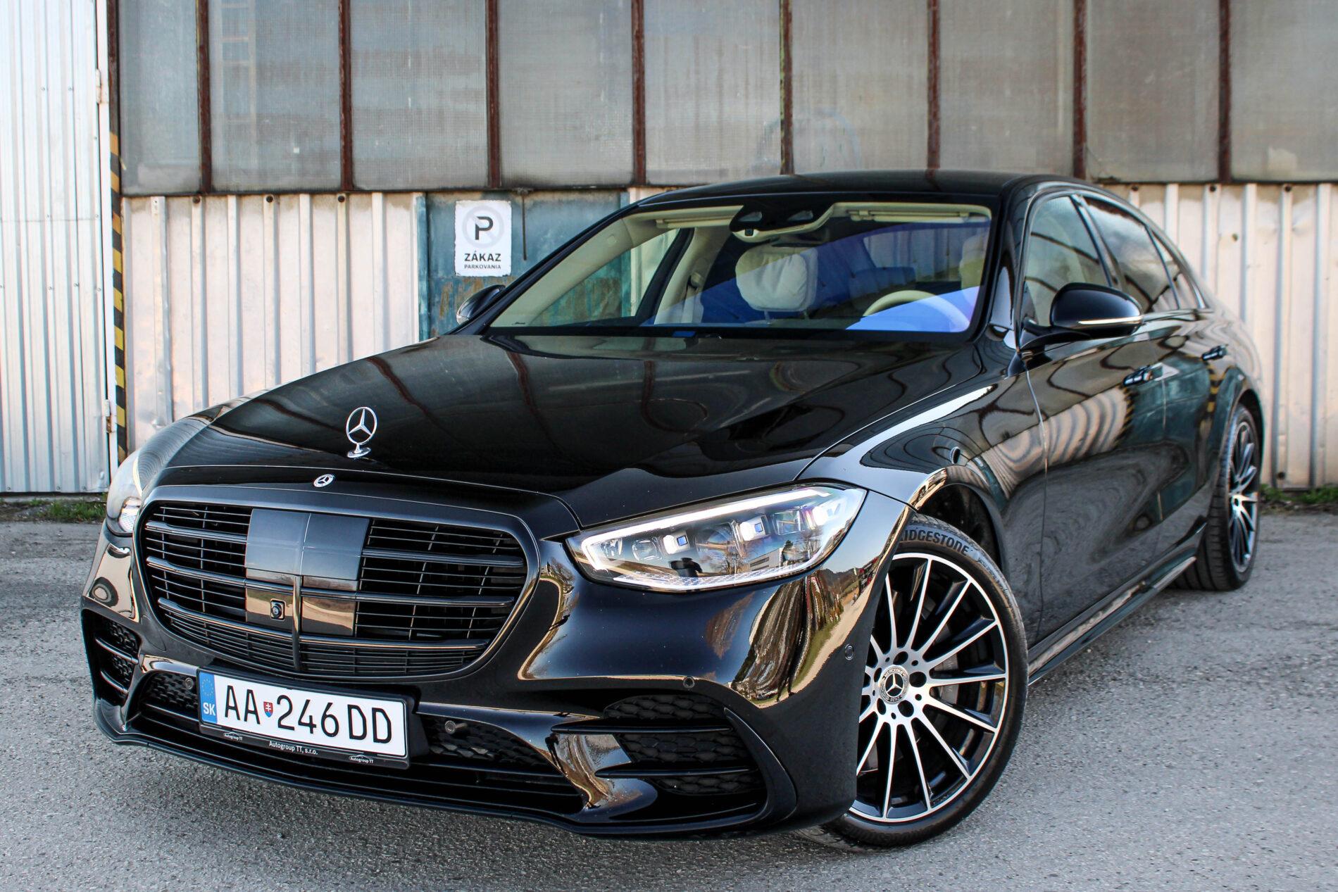 2021 Mercedes-Benz S 400d, černá sedan, 82 099 km