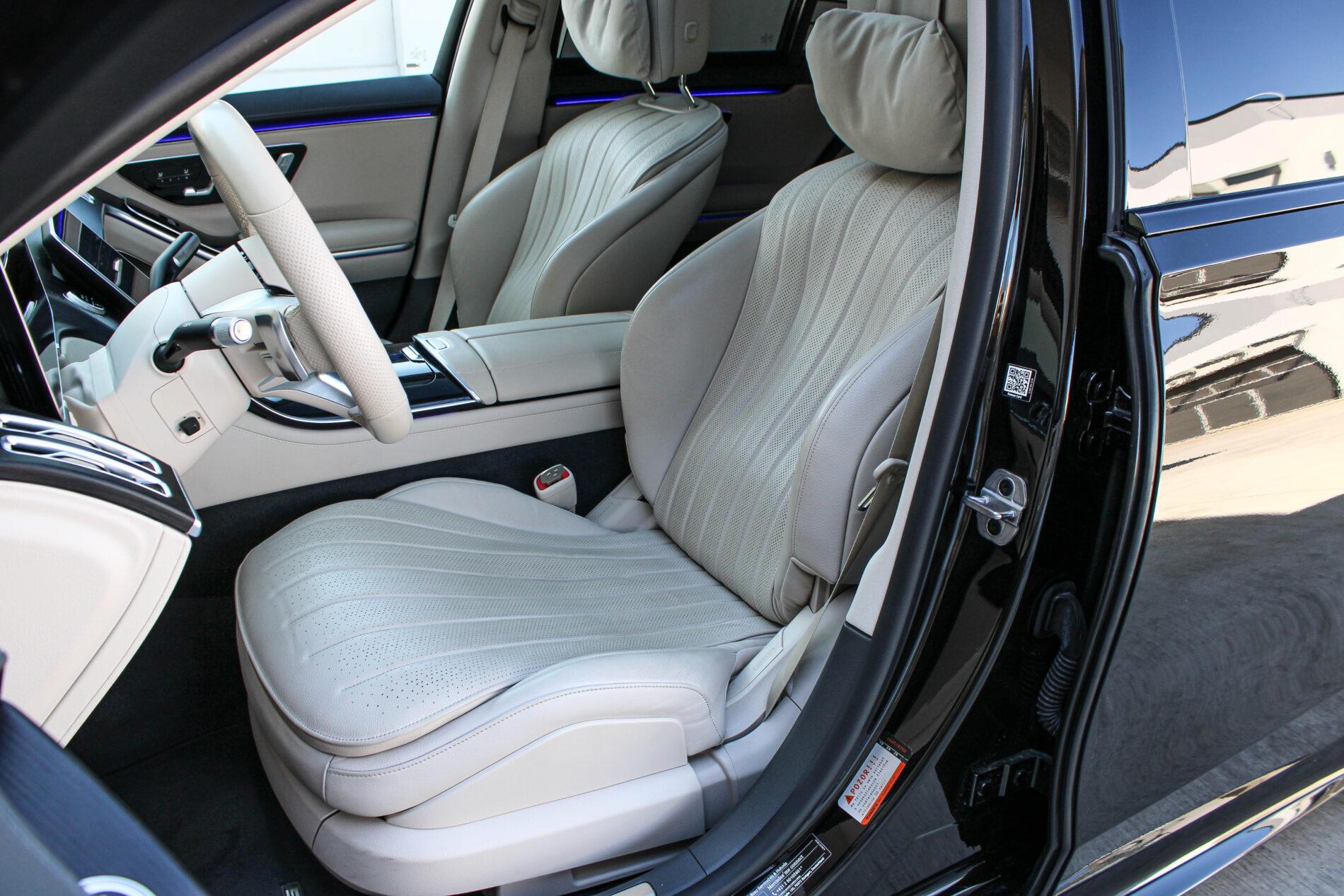 2021 Mercedes-Benz S 400d, černá sedan, 82 099 km