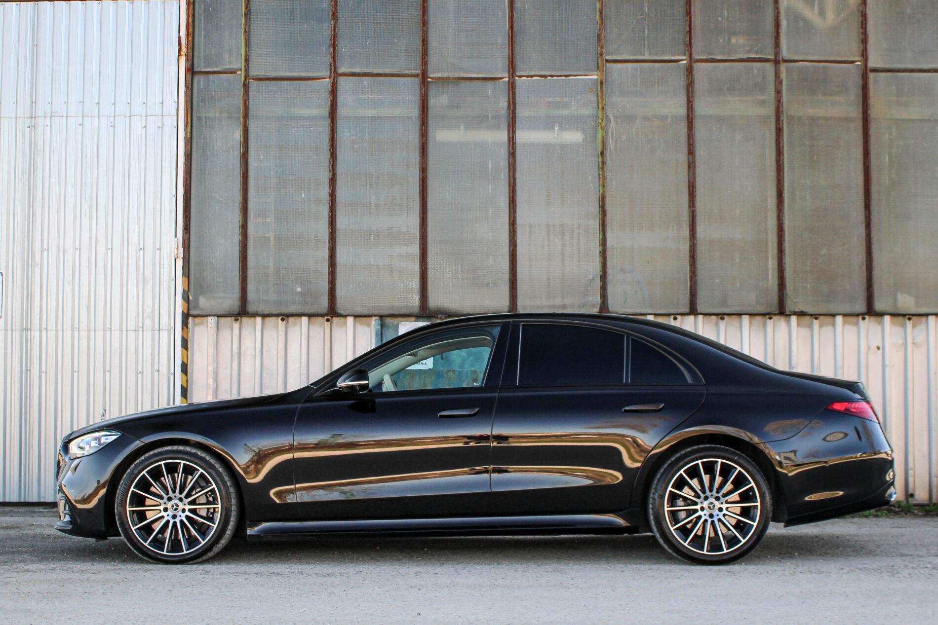 2021 Mercedes-Benz S 400d, černá sedan, 82 099 km
