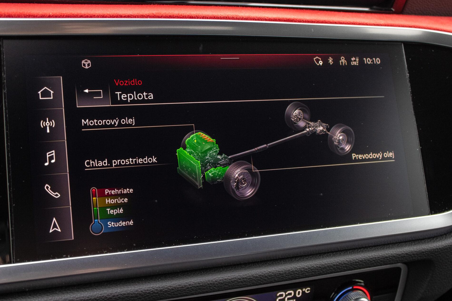 2022 AUDI RSQ3, červená suv, 26 664 km