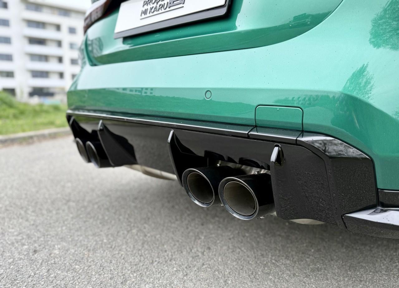 2021 BMW M4, tmavě zelená kupé, 50 600 km