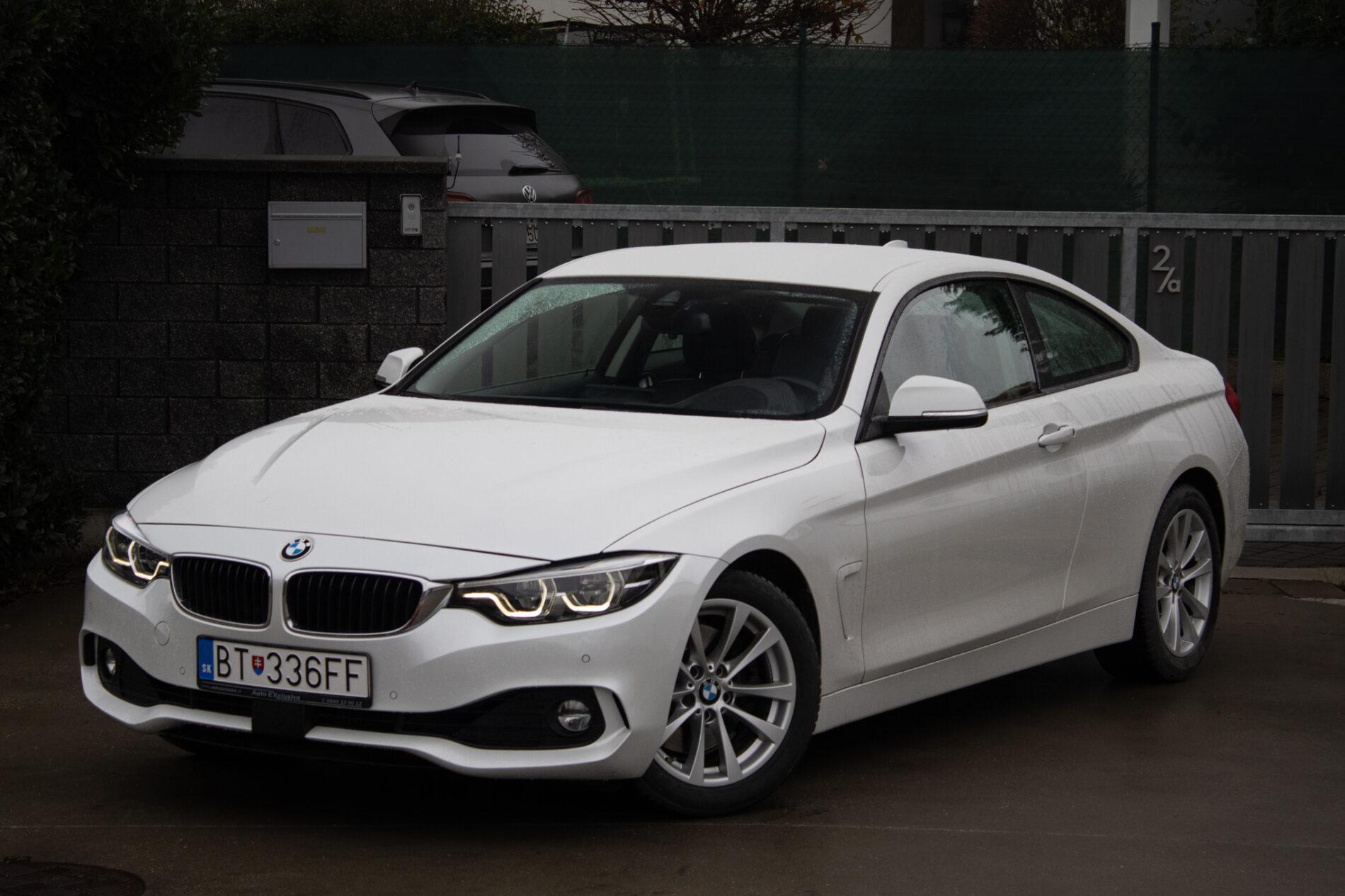 2020 BMW 430i, bílá kupé, 67 237 km