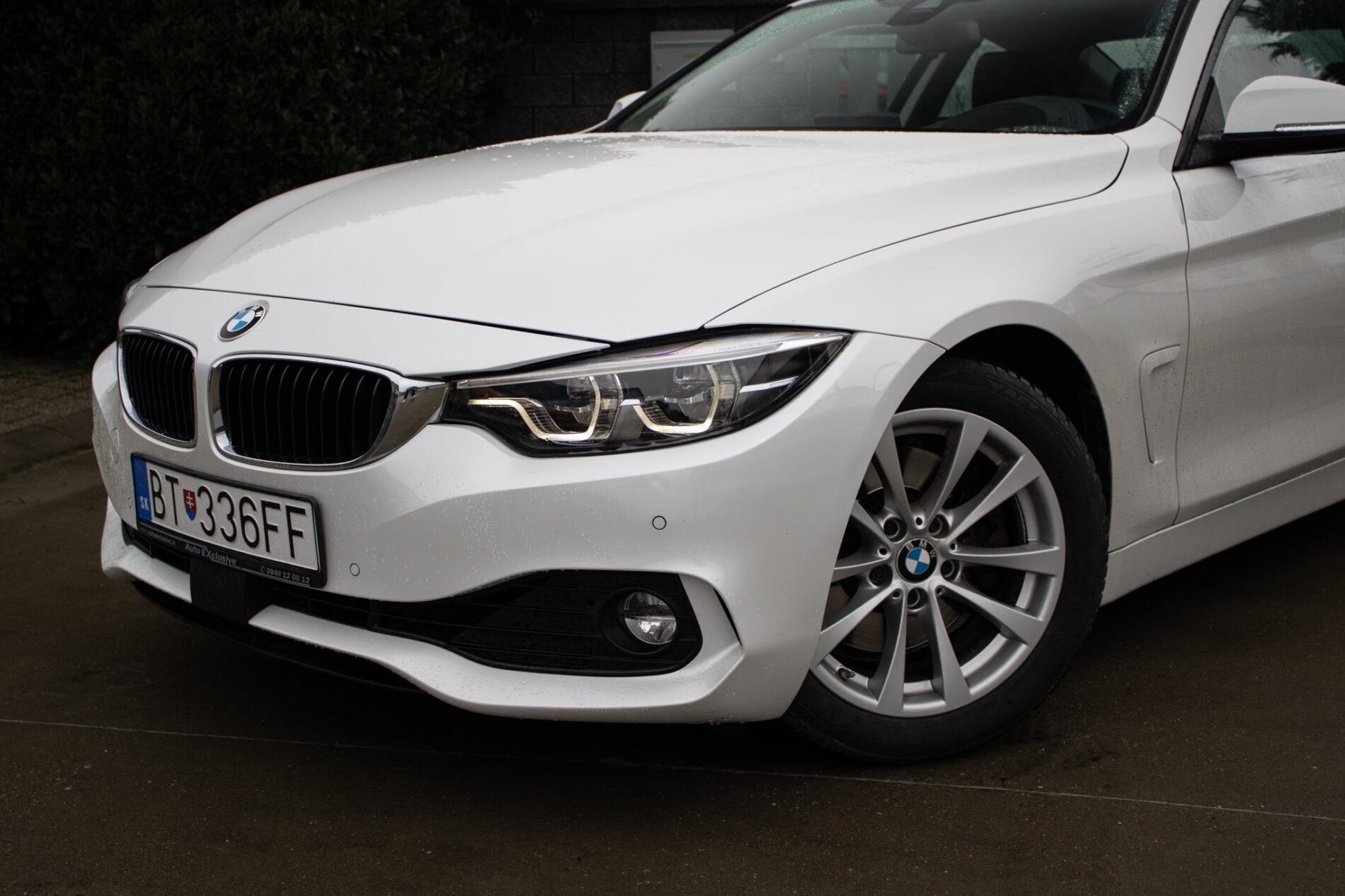 2020 BMW 430i, bílá kupé, 67 237 km