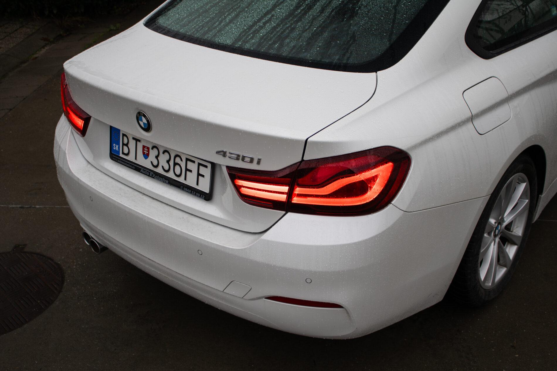 2020 BMW 430i, bílá kupé, 67 237 km