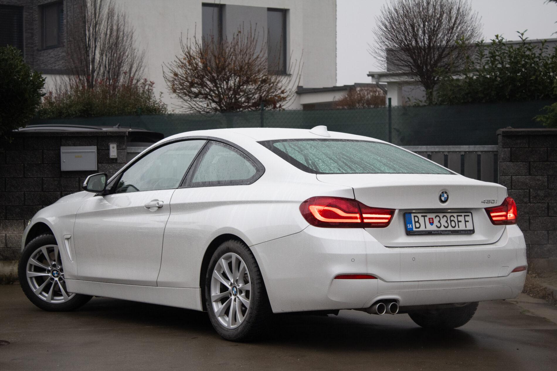 2020 BMW 430i, bílá kupé, 67 237 km