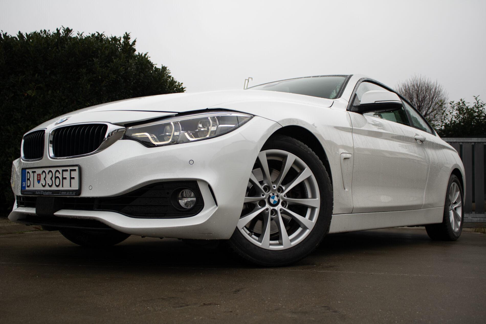 2020 BMW 430i, bílá kupé, 67 237 km