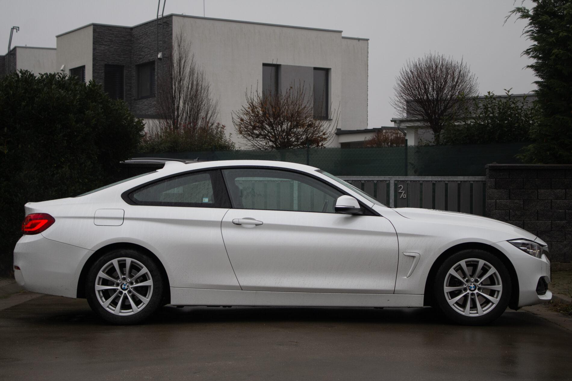 2020 BMW 430i, bílá kupé, 67 237 km
