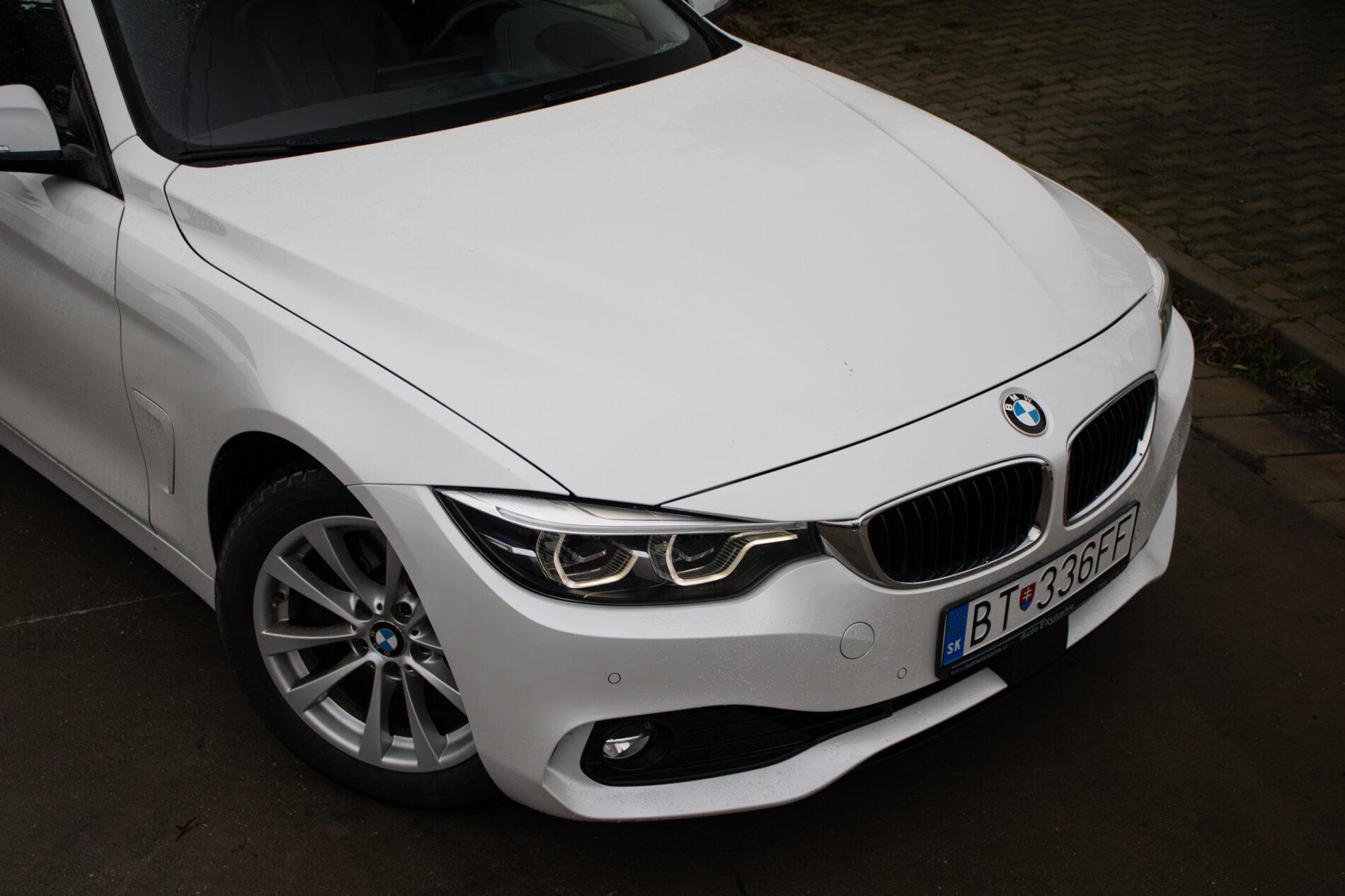 2020 BMW 430i, bílá kupé, 67 237 km