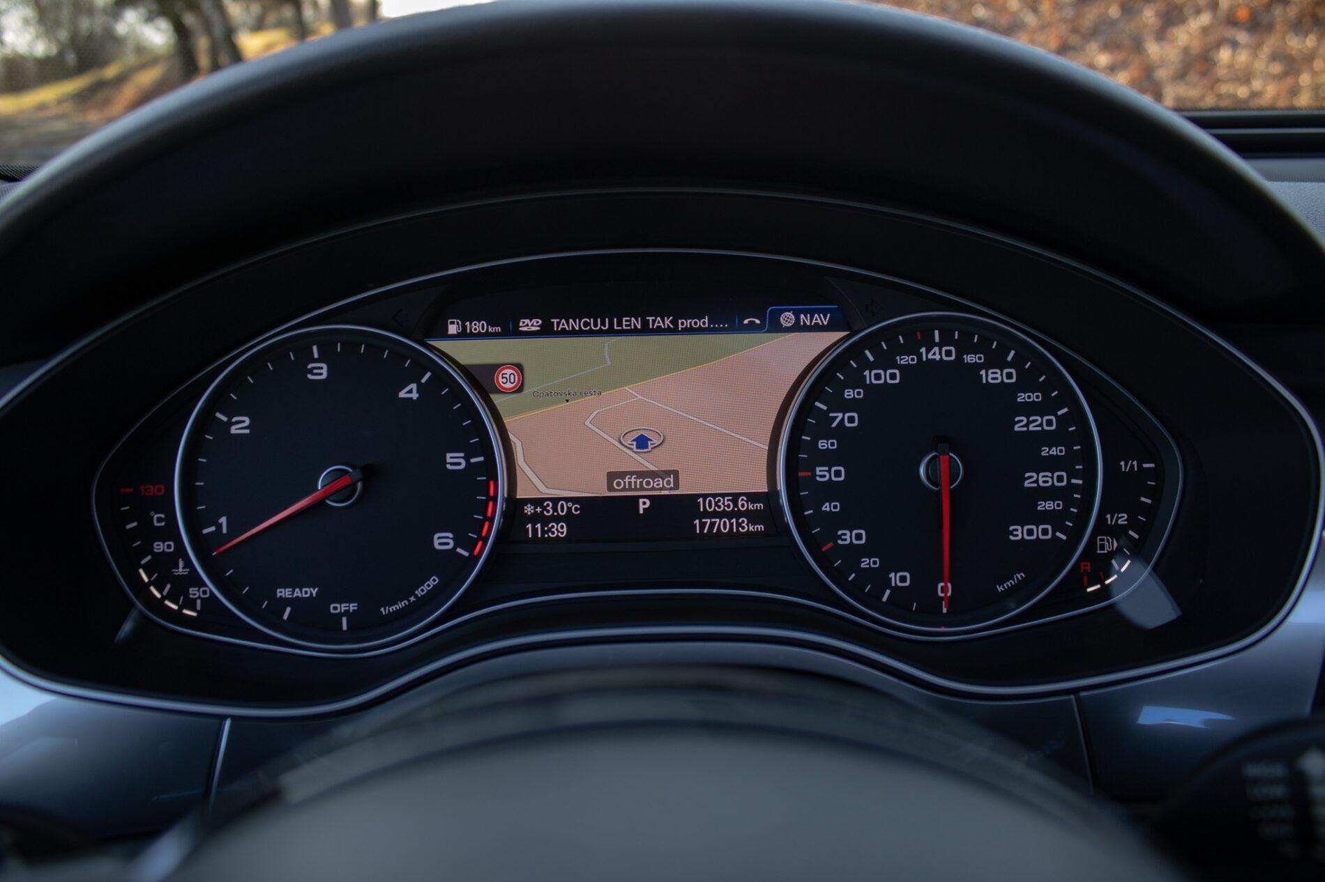2016 AUDI A6, modrá kombi, 177 013 km