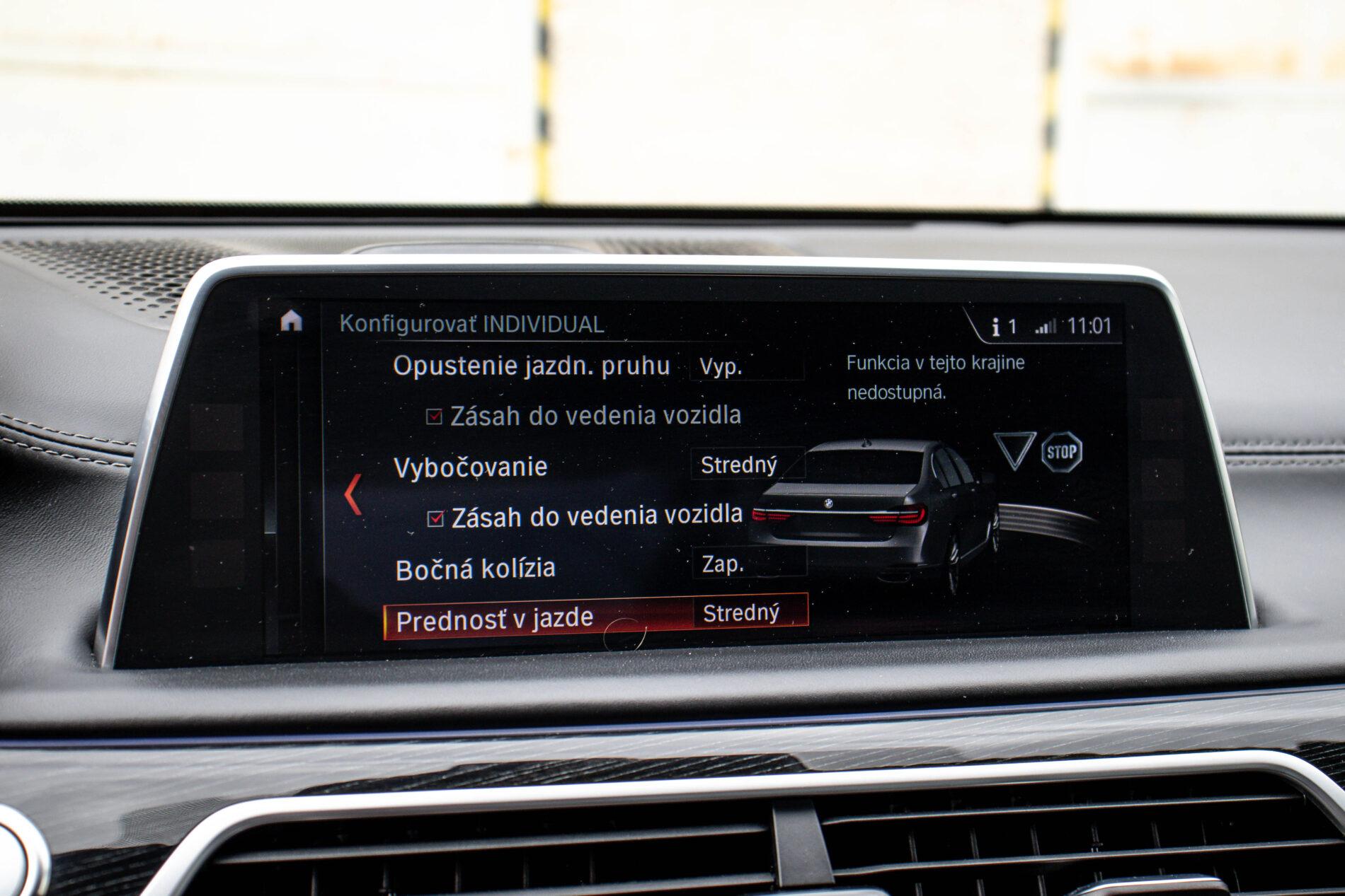 2017 BMW 740d, černá sedan, 160 013 km