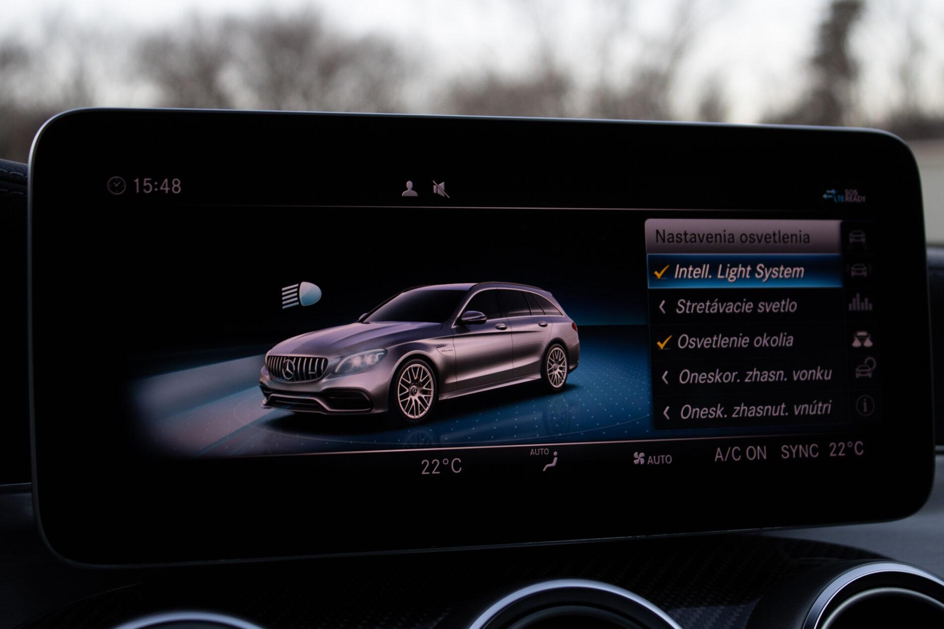 2019 Mercedes-Benz C 63 AMG, modrá kombi, 96 334 km