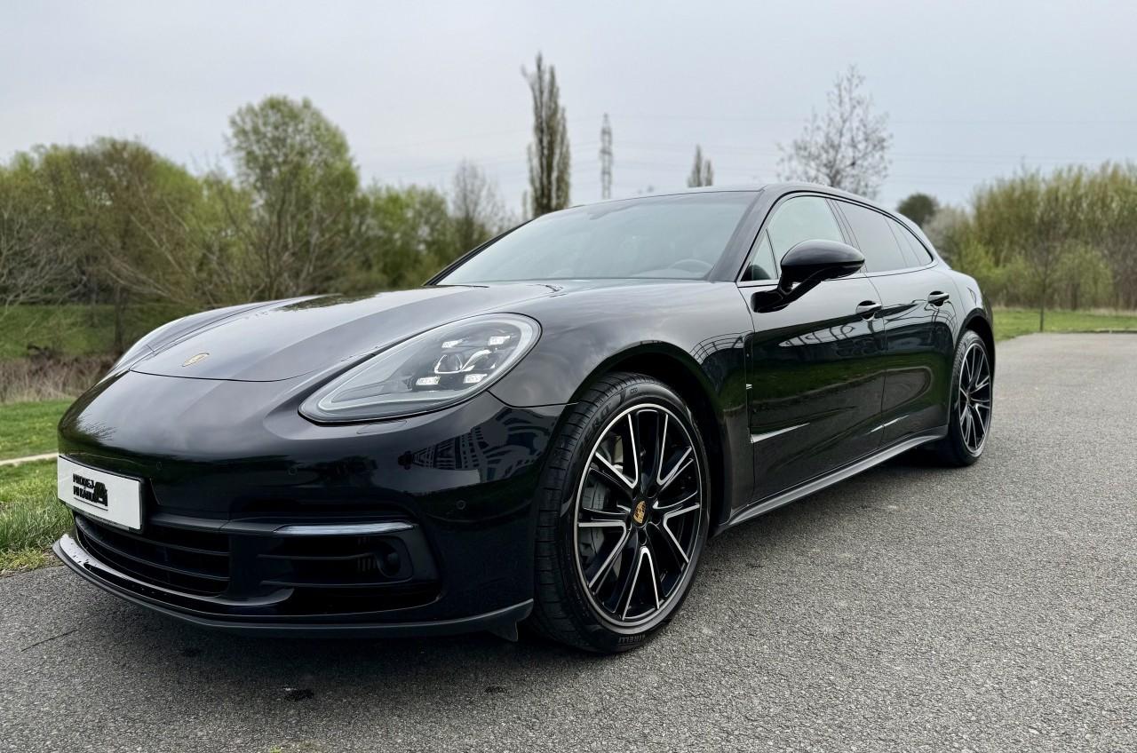 2018 Porsche Panamera 4S Sport Turismo, černá kombi, 106 000 km