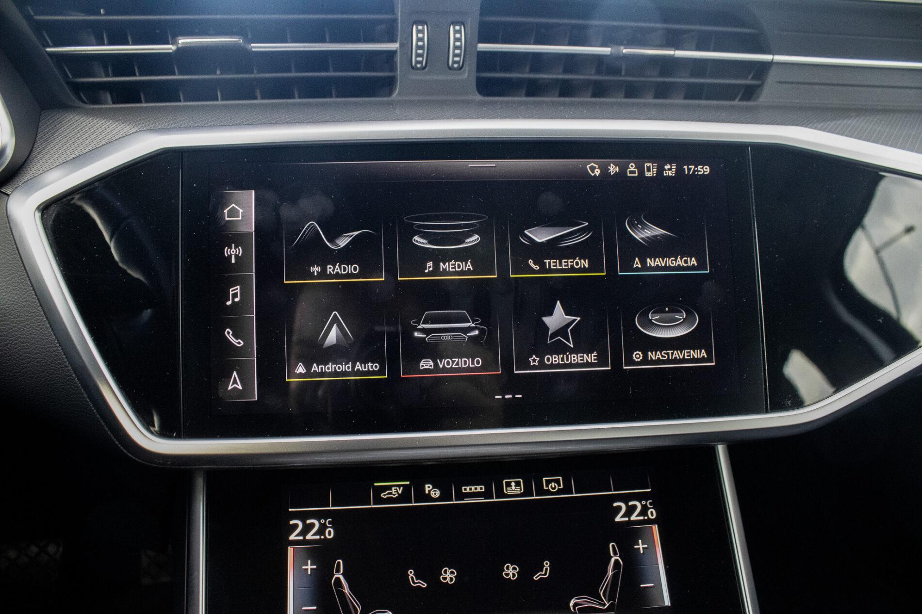 2023 AUDI A6, šedá sedan, 49 750 km