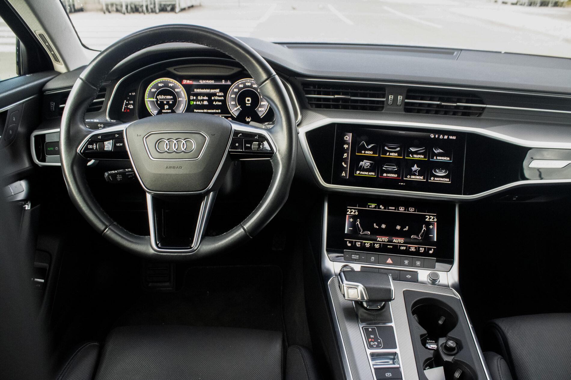 2023 AUDI A6, šedá sedan, 49 750 km