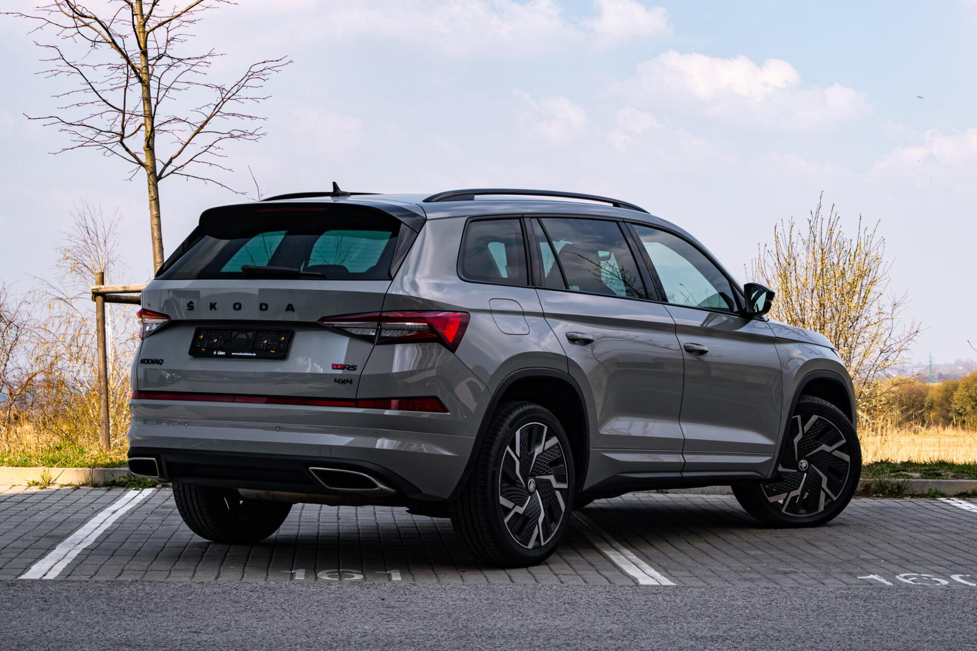 2023 Skoda Kodiaq RS, šedá suv, 35 947 km