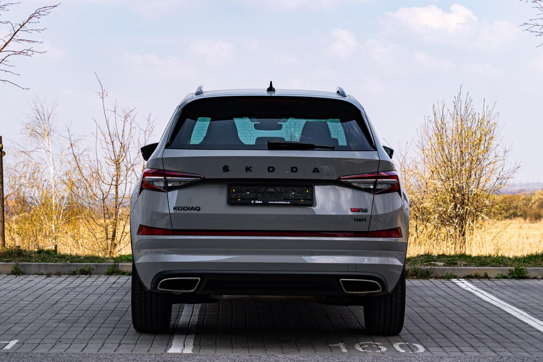 2023 Skoda Kodiaq RS, šedá suv, 35 947 km