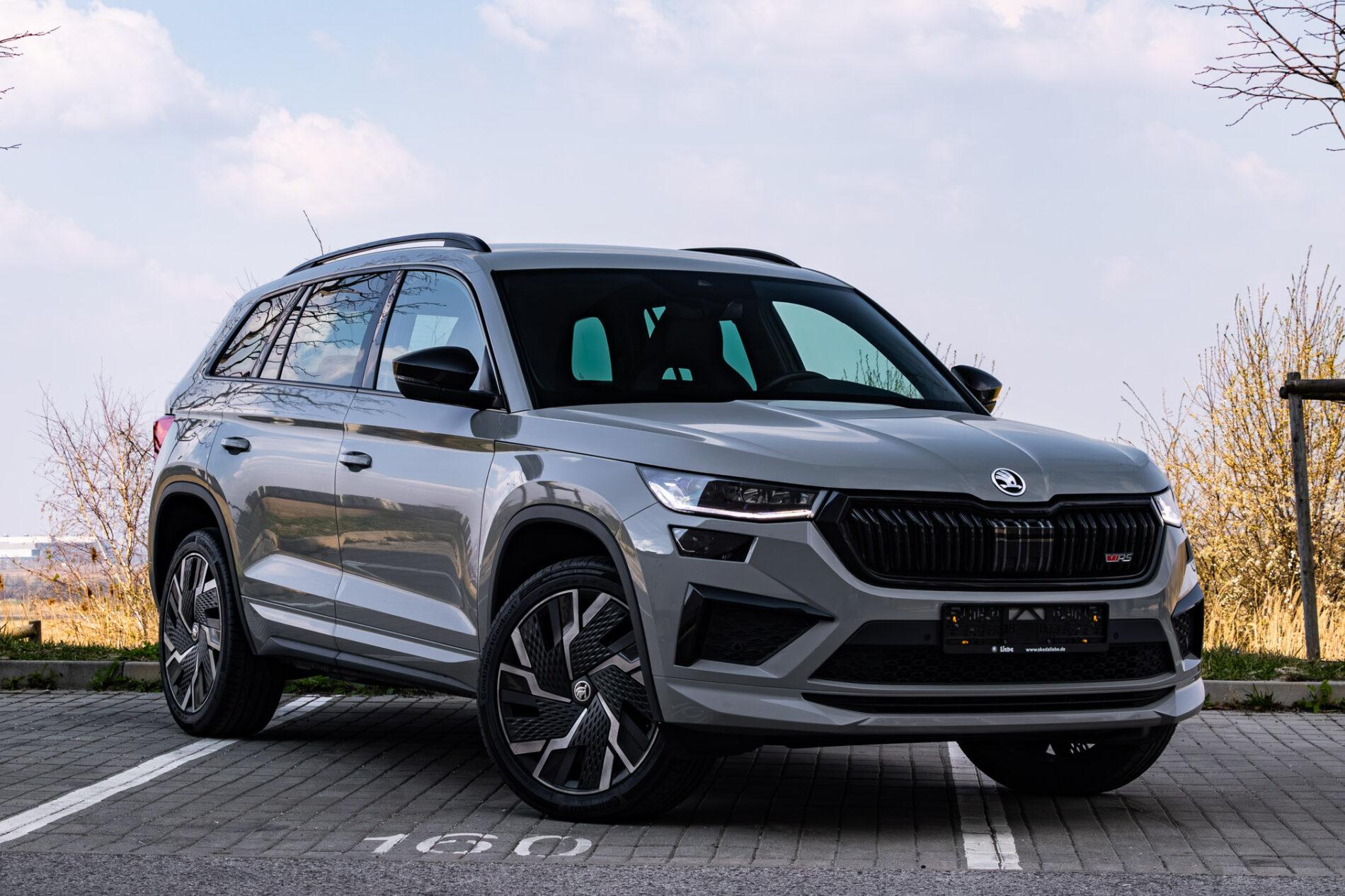 2023 Skoda Kodiaq RS, šedá suv, 35 947 km