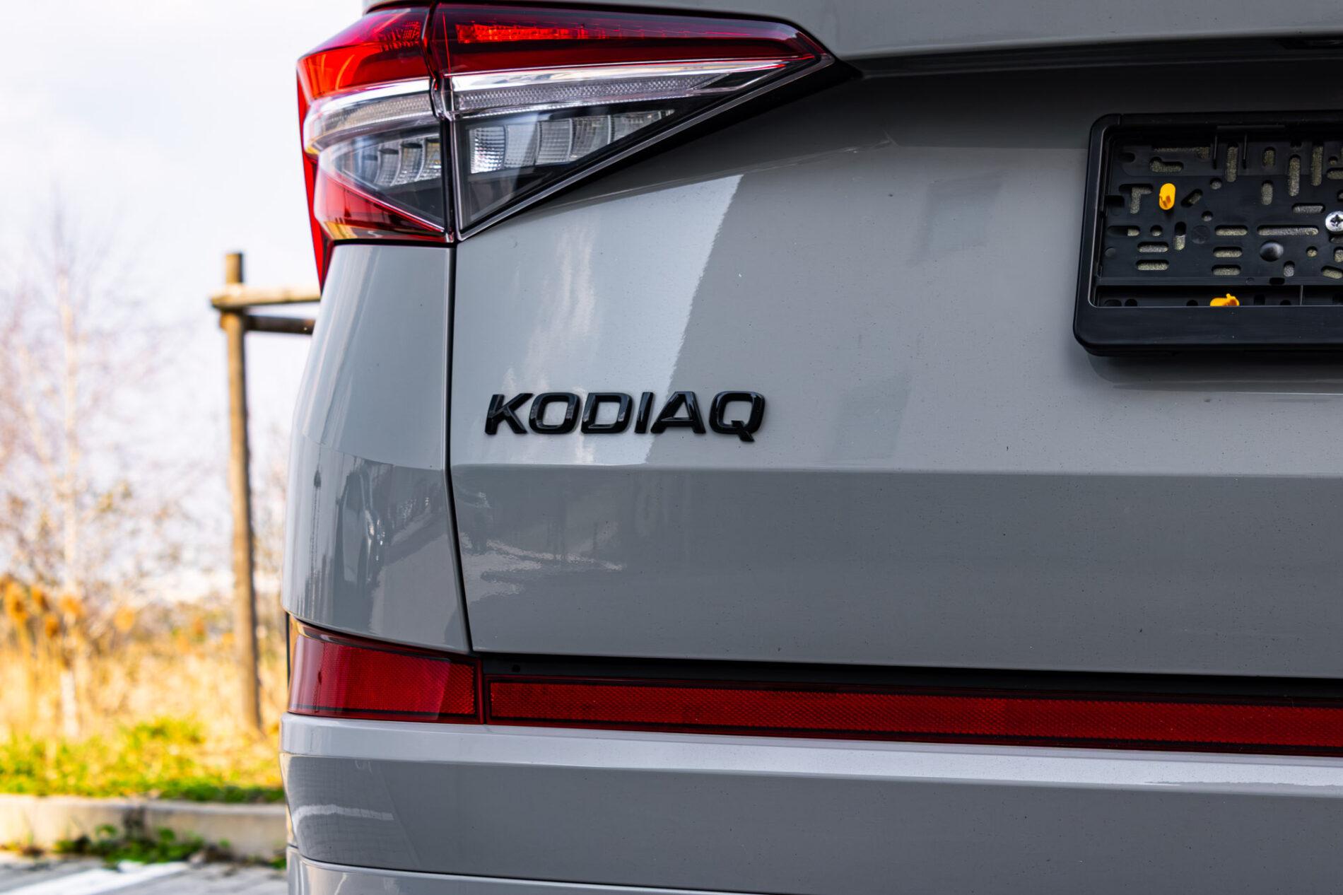 2023 Skoda Kodiaq RS, šedá suv, 35 947 km