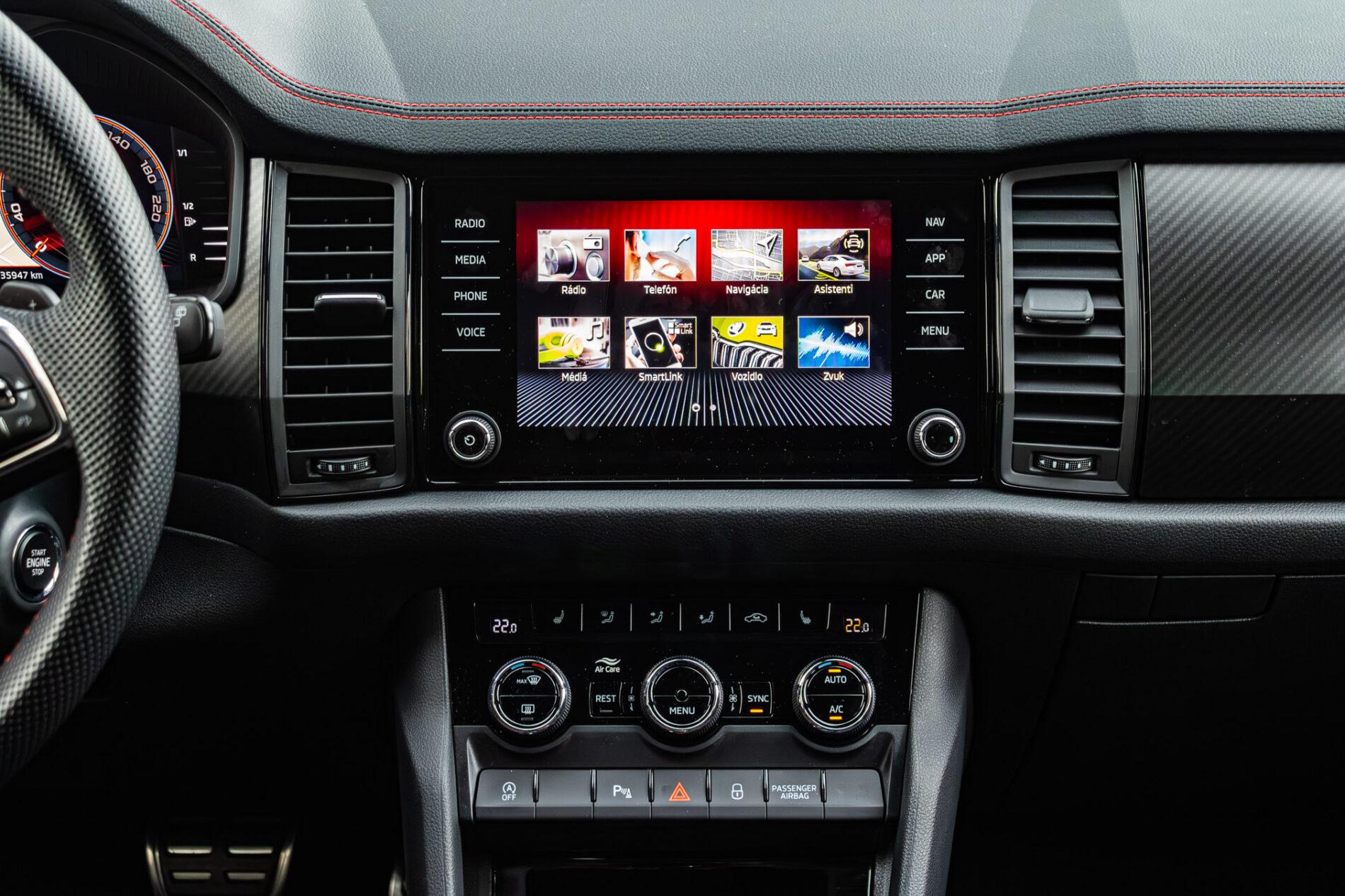 2023 Skoda Kodiaq RS, šedá suv, 35 947 km