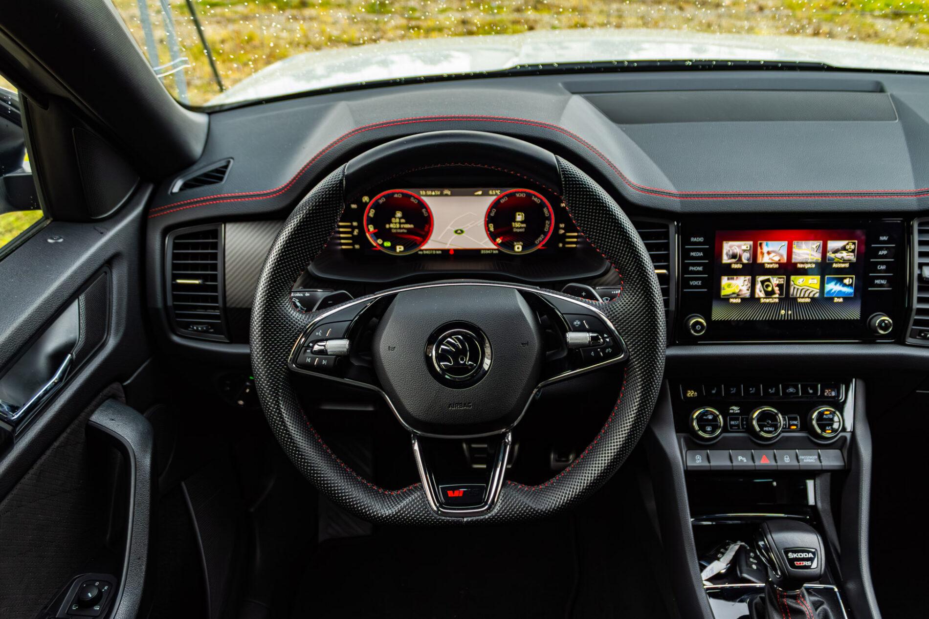 2023 Skoda Kodiaq RS, šedá suv, 35 947 km