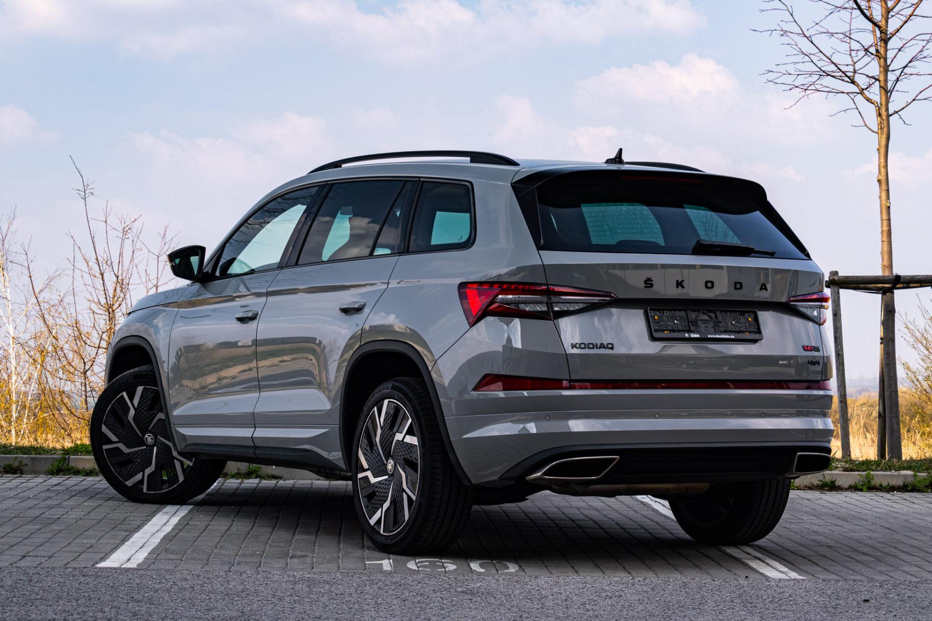 2023 Skoda Kodiaq RS, šedá suv, 35 947 km