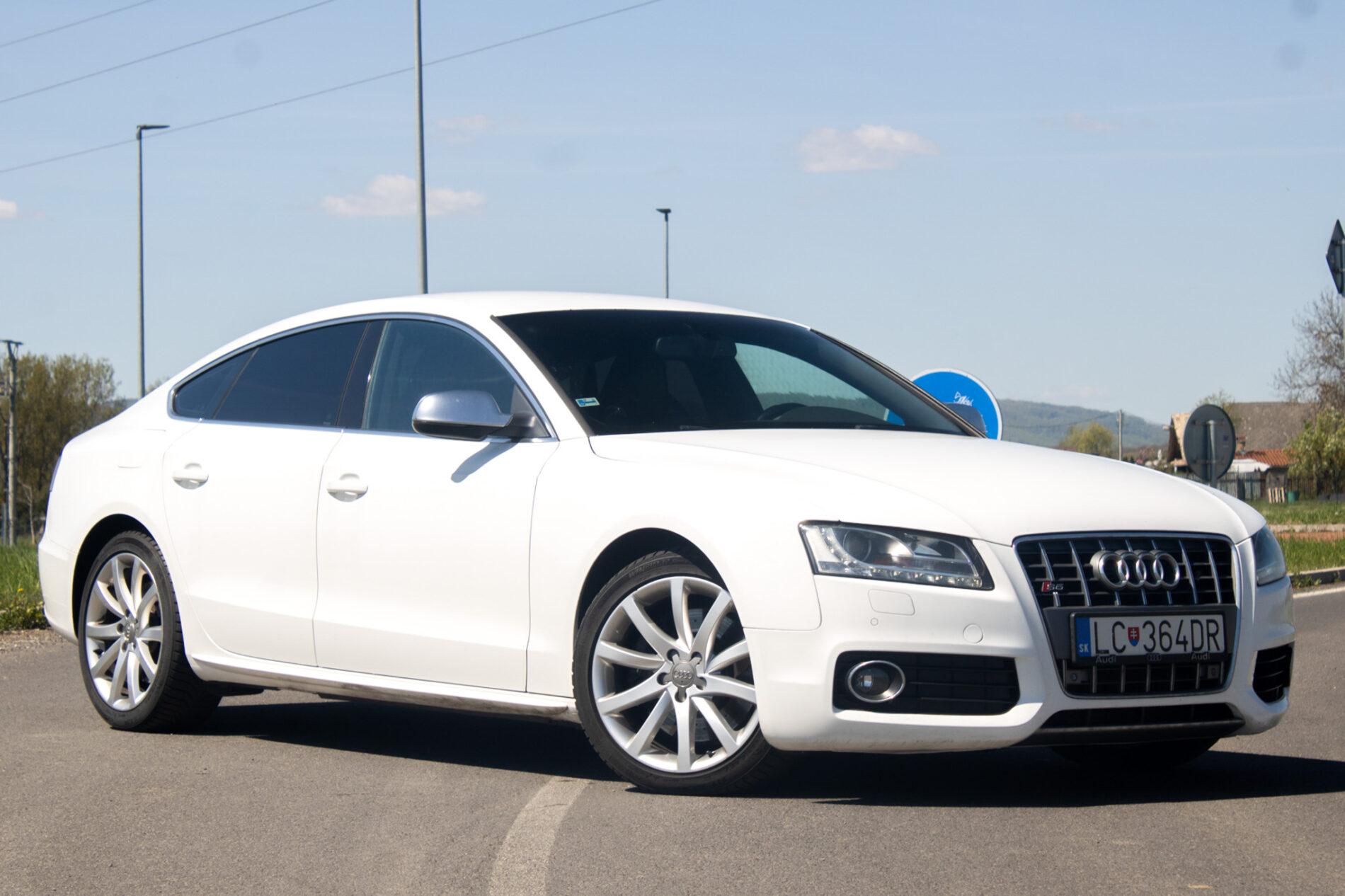 2010 AUDI S5, bílá kupé, 266 052 km