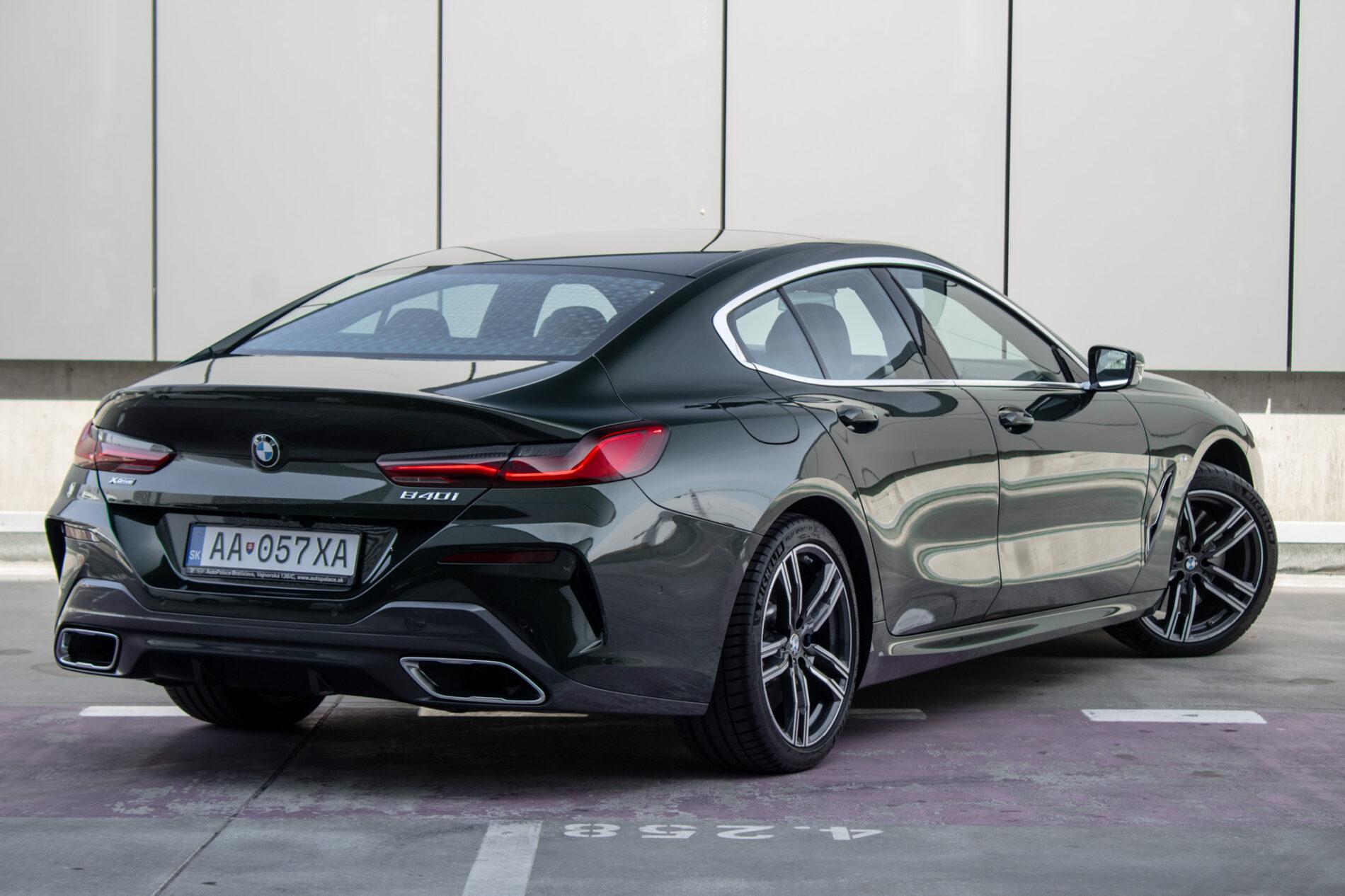 2023 BMW 840i, zelená kupé, 22 798 km