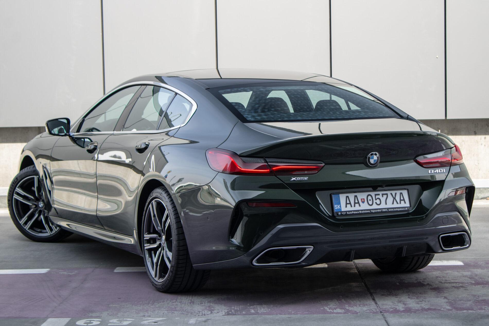 2023 BMW 840i, zelená kupé, 22 798 km