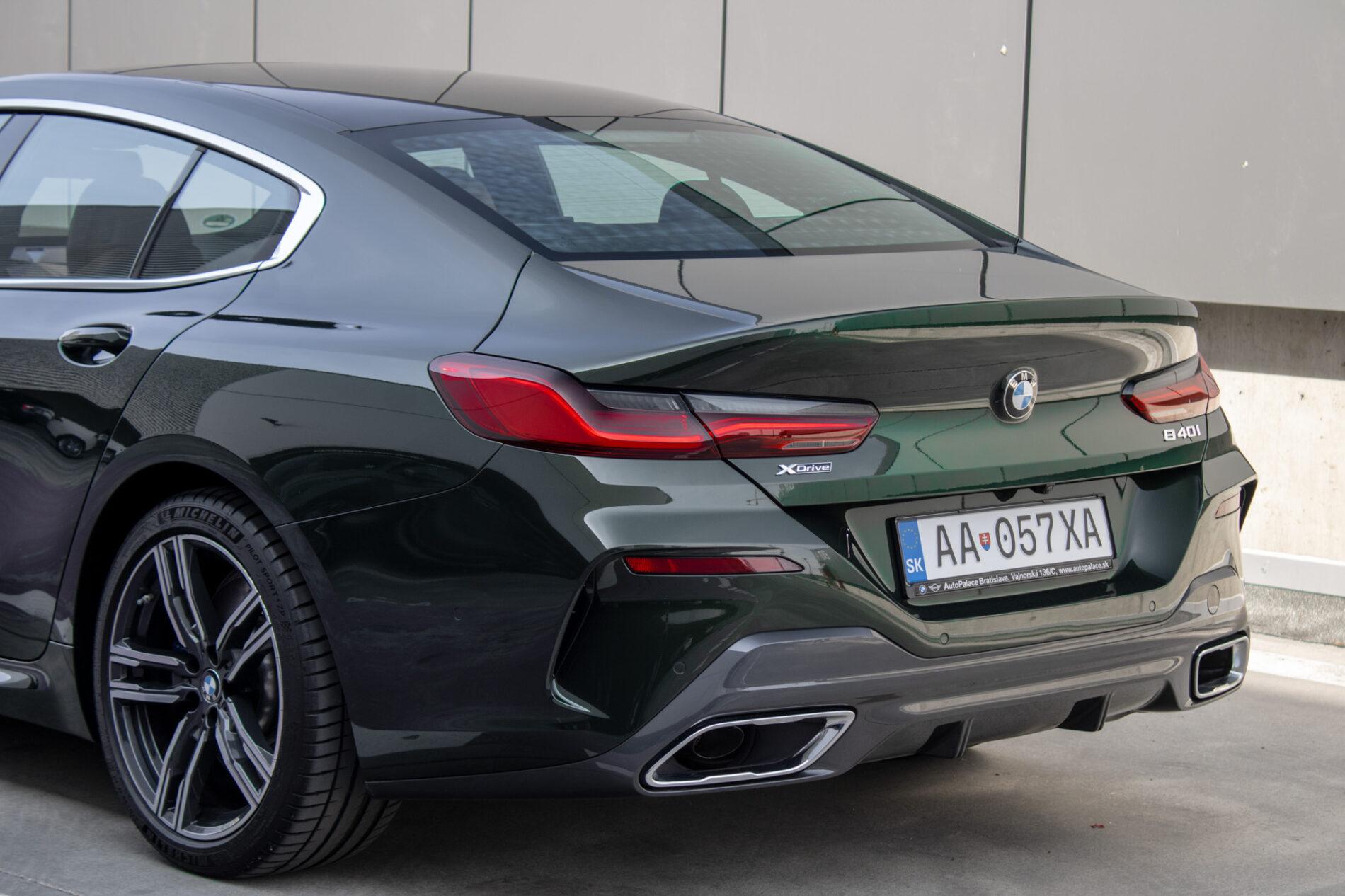2023 BMW 840i, zelená kupé, 22 798 km