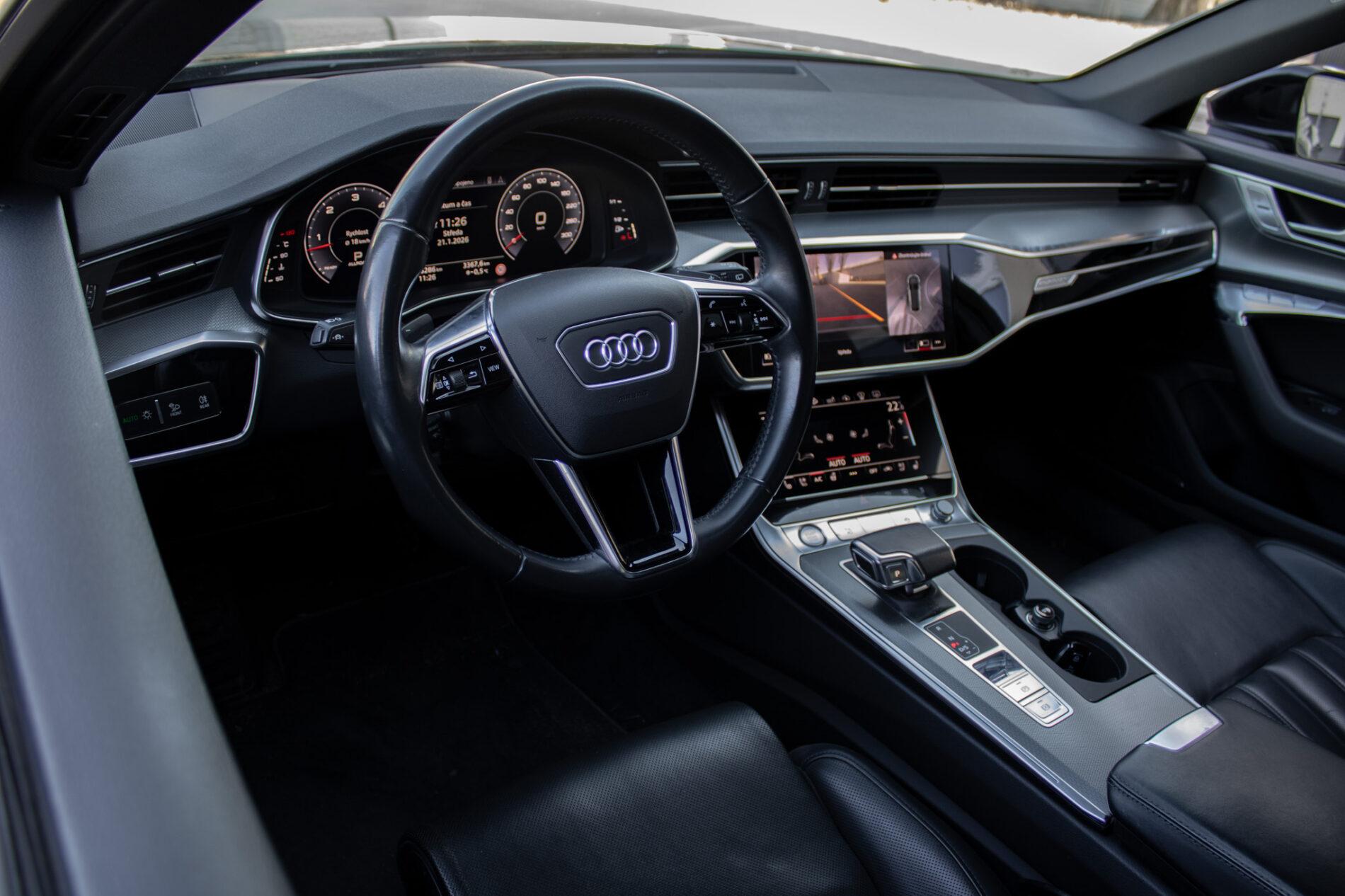 2020 AUDI A6, černá kombi, 135 286 km