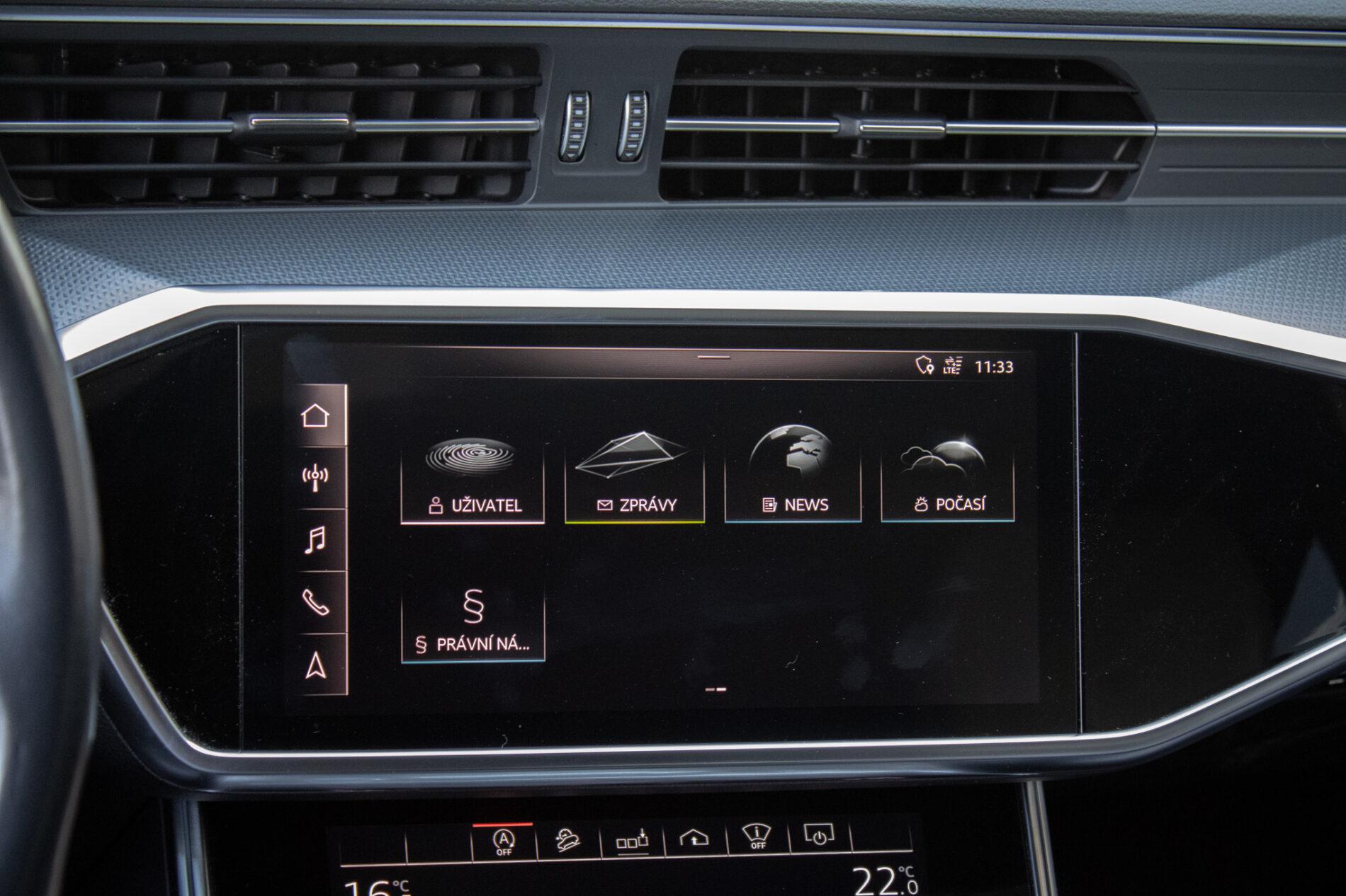 2020 AUDI A6, černá kombi, 135 286 km