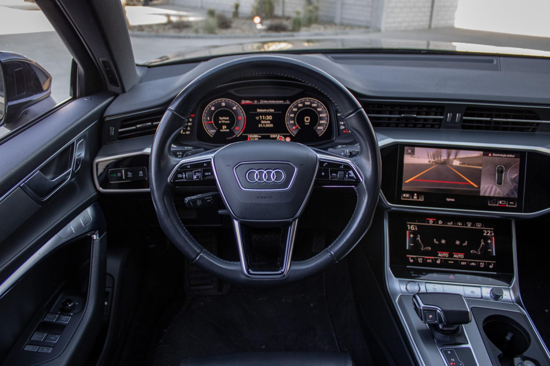 2020 AUDI A6, černá kombi, 135 286 km