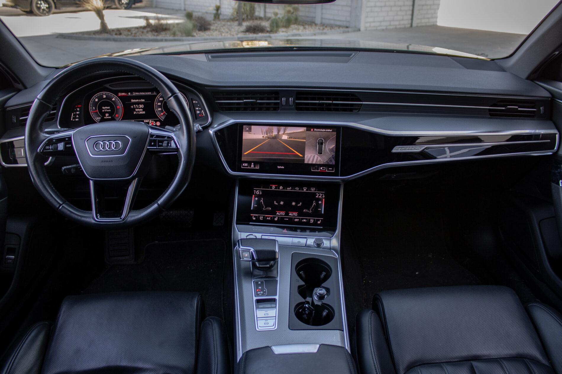 2020 AUDI A6, černá kombi, 135 286 km