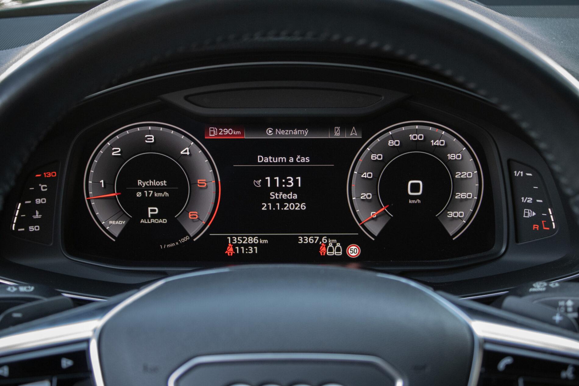 2020 AUDI A6, černá kombi, 135 286 km