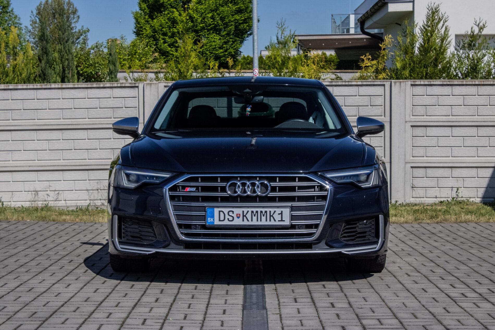 2021 AUDI S6, modrá sedan, 101 997 km
